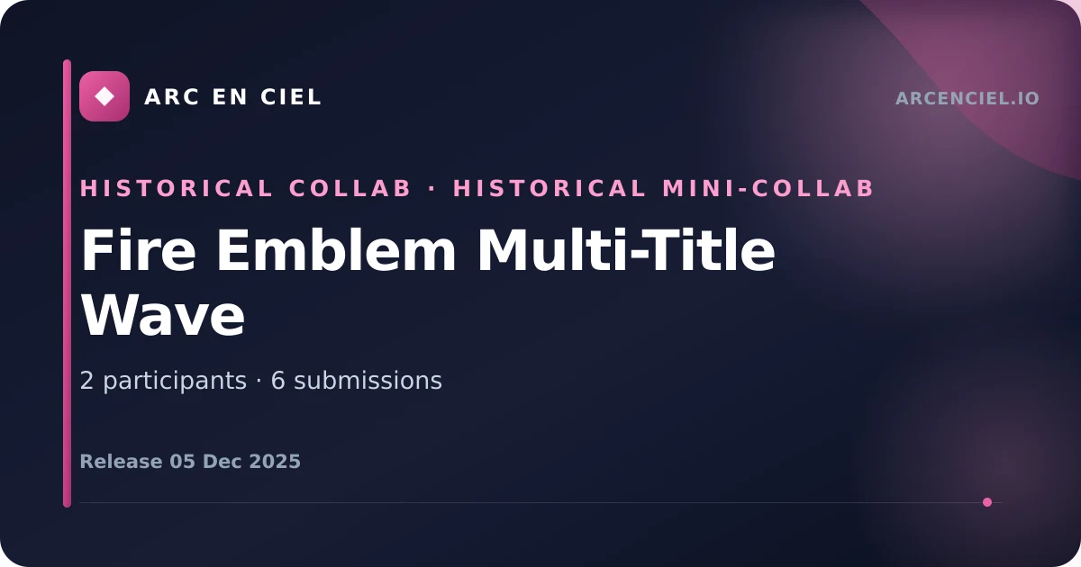 Fire Emblem Multi-Title Wave