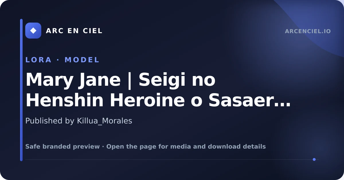 Mary Jane | Seigi no Henshin Heroine o Sasaeru Ore to Aku no Onna Kanbu | [No... - by Killua_Morales
