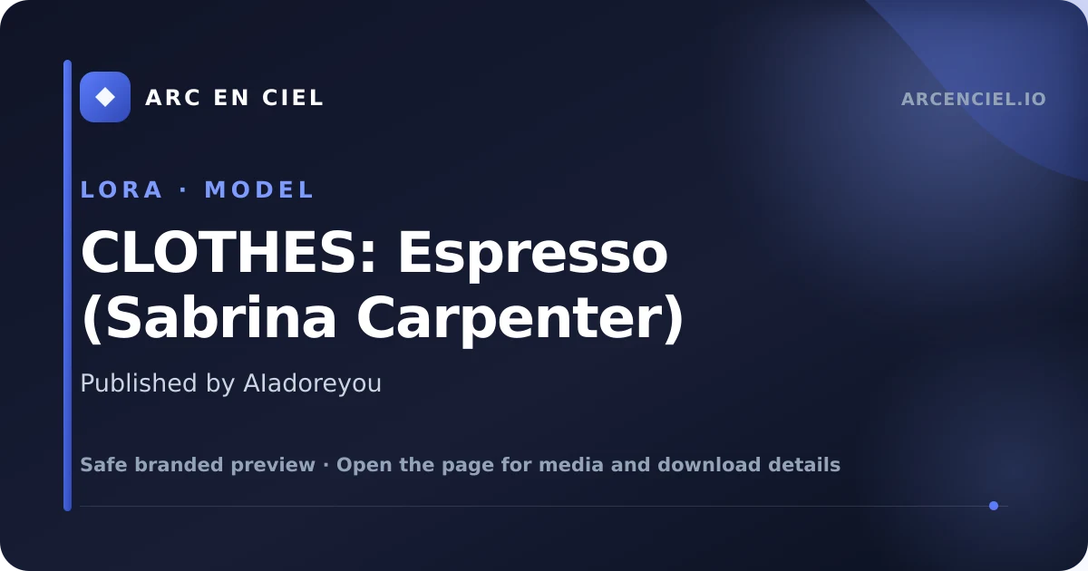 CLOTHES: Espresso (Sabrina Carpenter) - by AIadoreyou