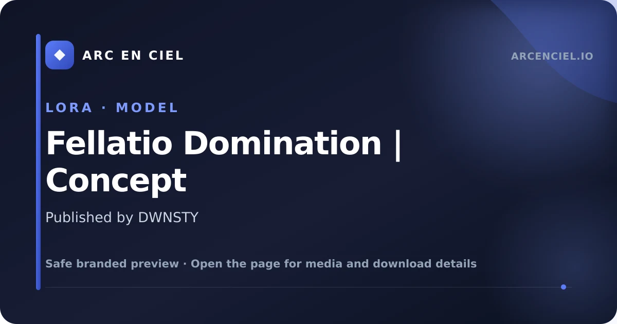 Fellatio Domination | Concept - by DWNSTY