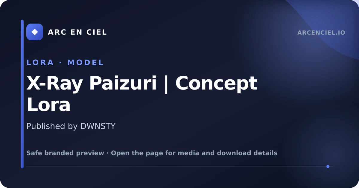 X-Ray Paizuri | Concept Lora - by DWNSTY