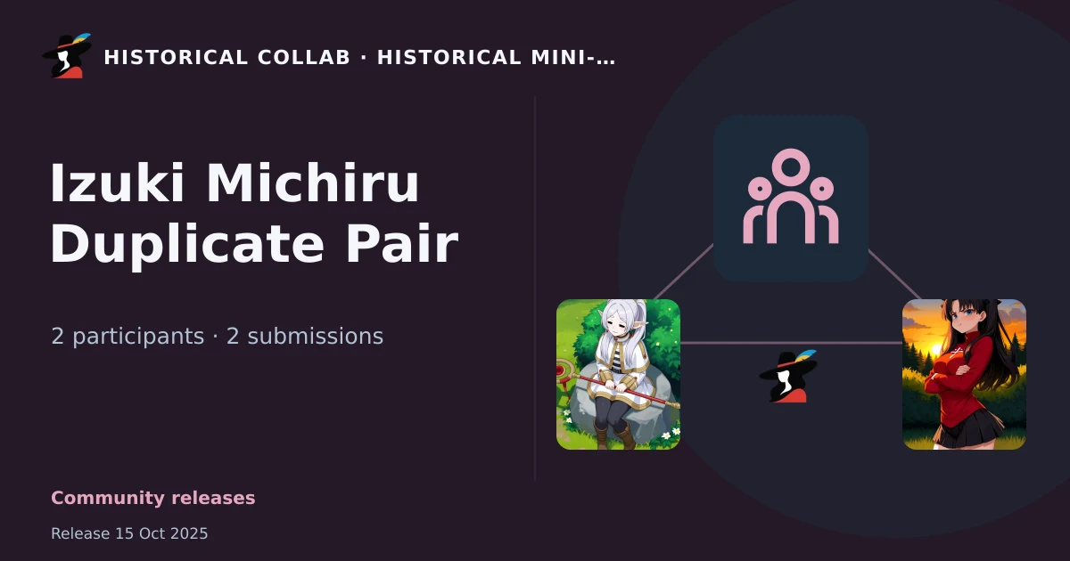 Izuki Michiru Duplicate Pair