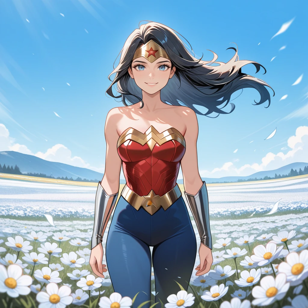 Flower Field - Illustrious - by Navedaxu