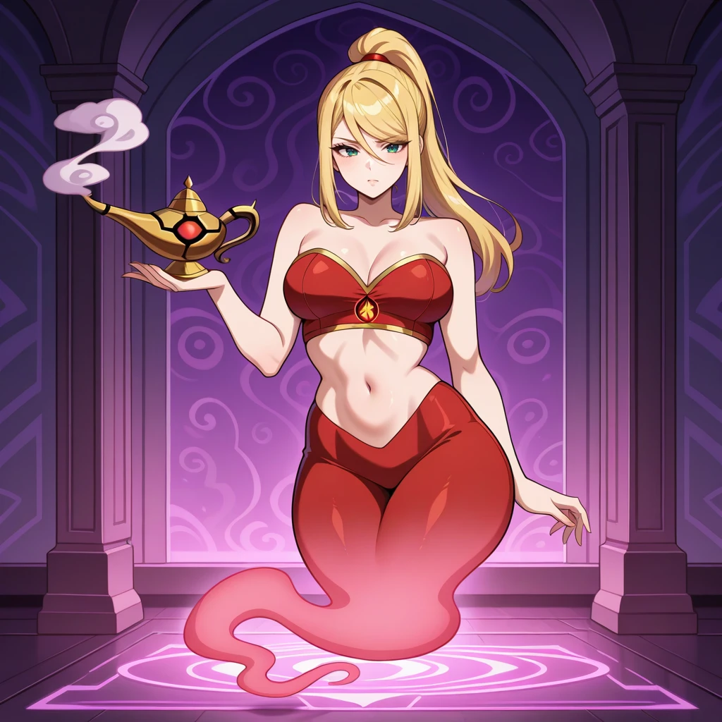 Genie - Illustrious - by Navedaxu