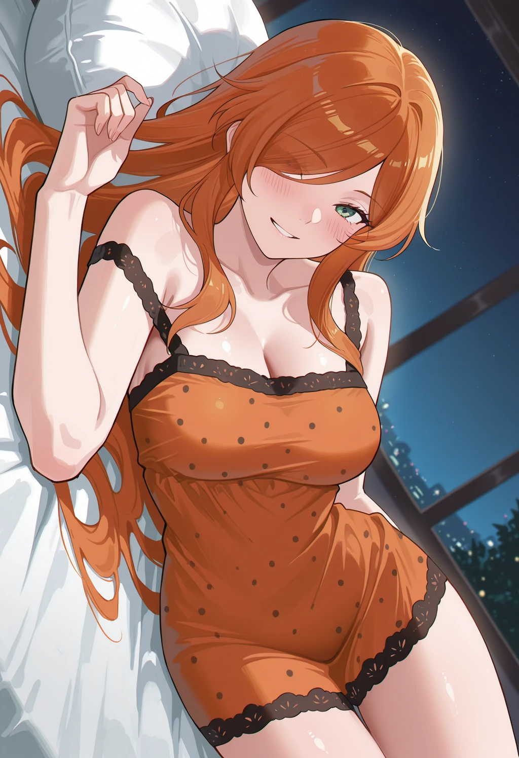 Polka Dot Sleepwear - Clothing - by Xeranah