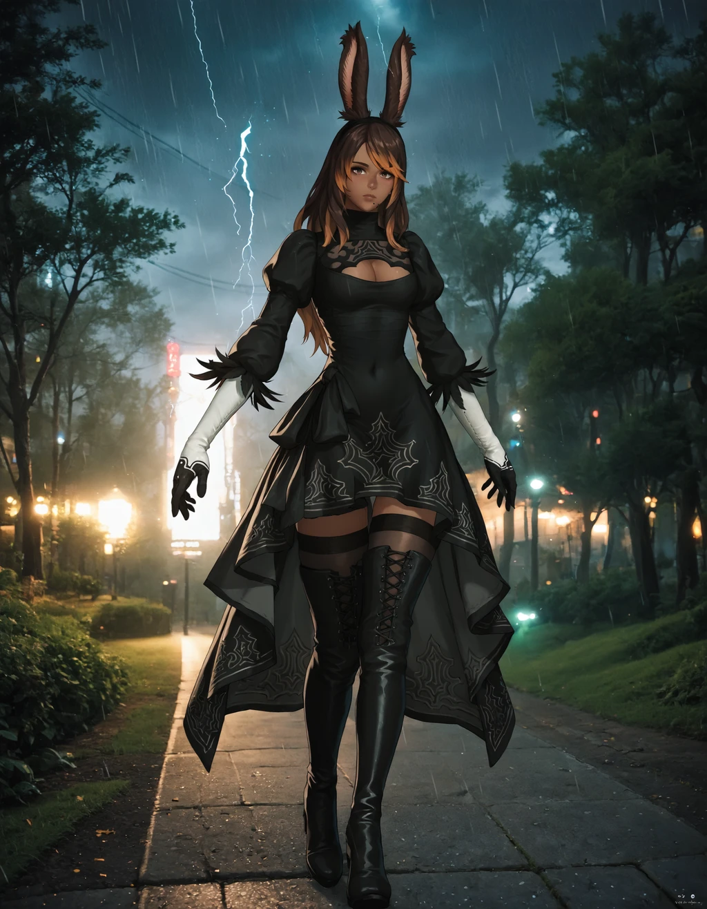 FFXIV Viera PonyXL - by ktiseos_nyx