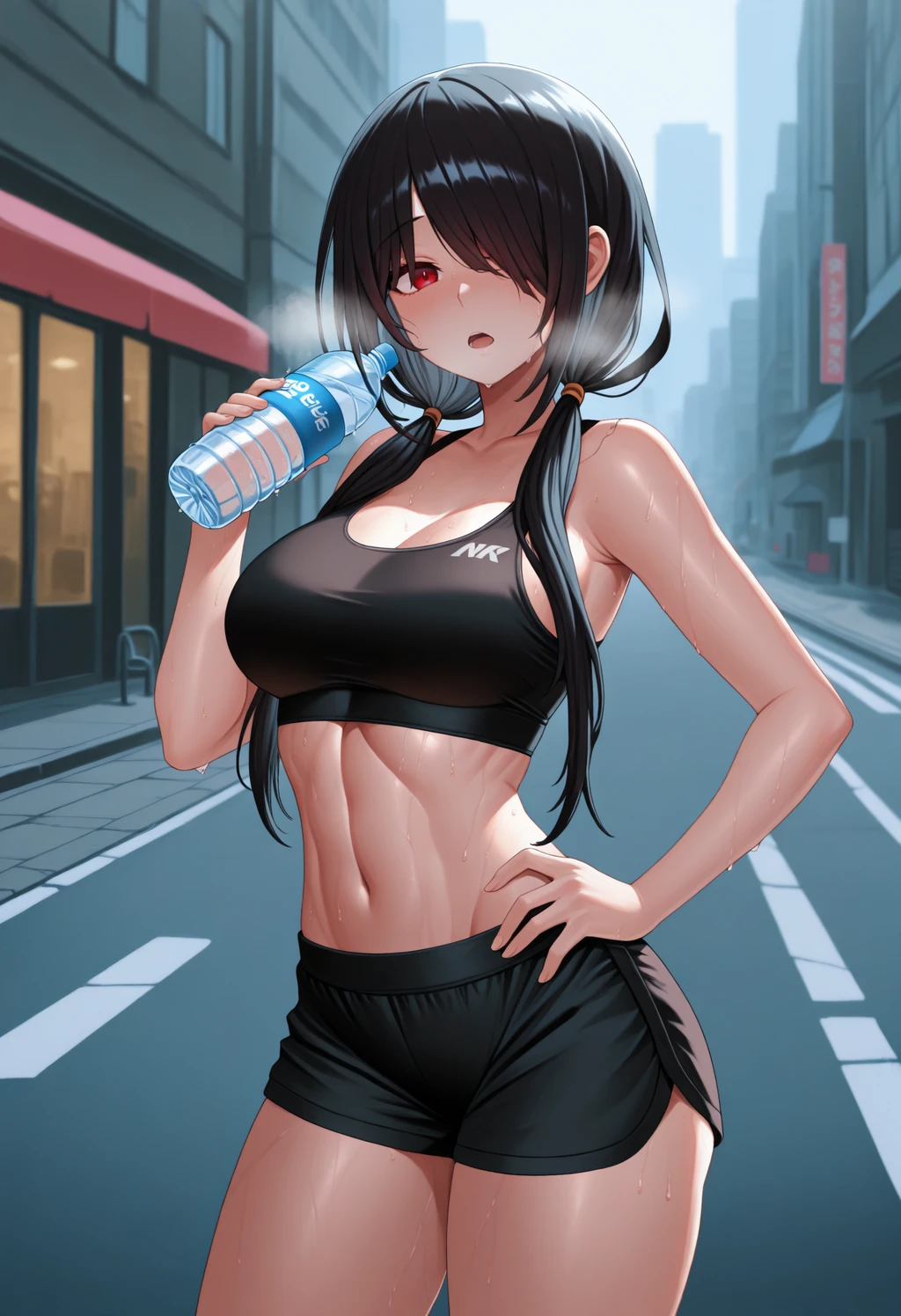 Stable Diffusion image: 1girl, solo - by ChameleonAI