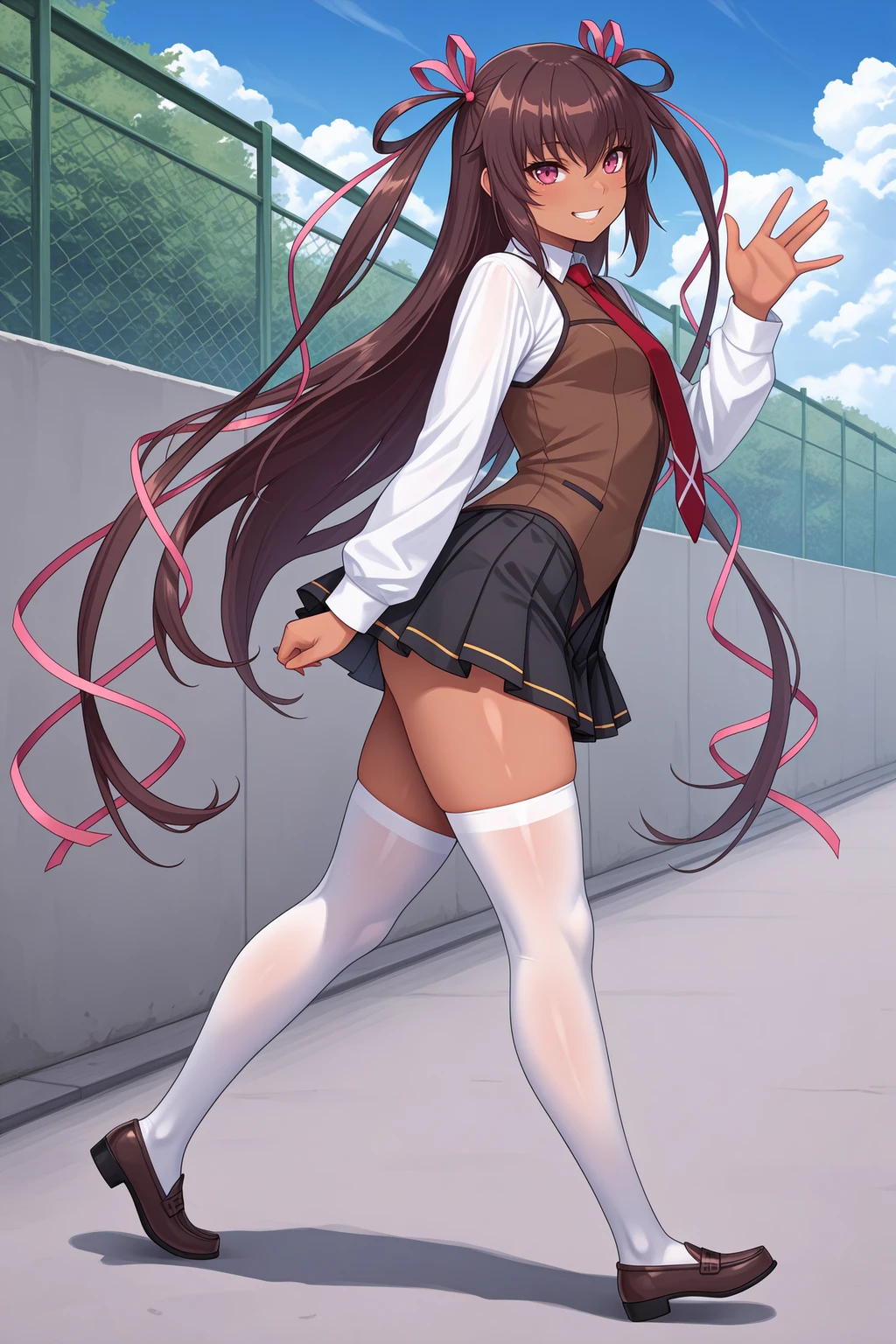 Stable Diffusion image: 1girl, solo - by novowels