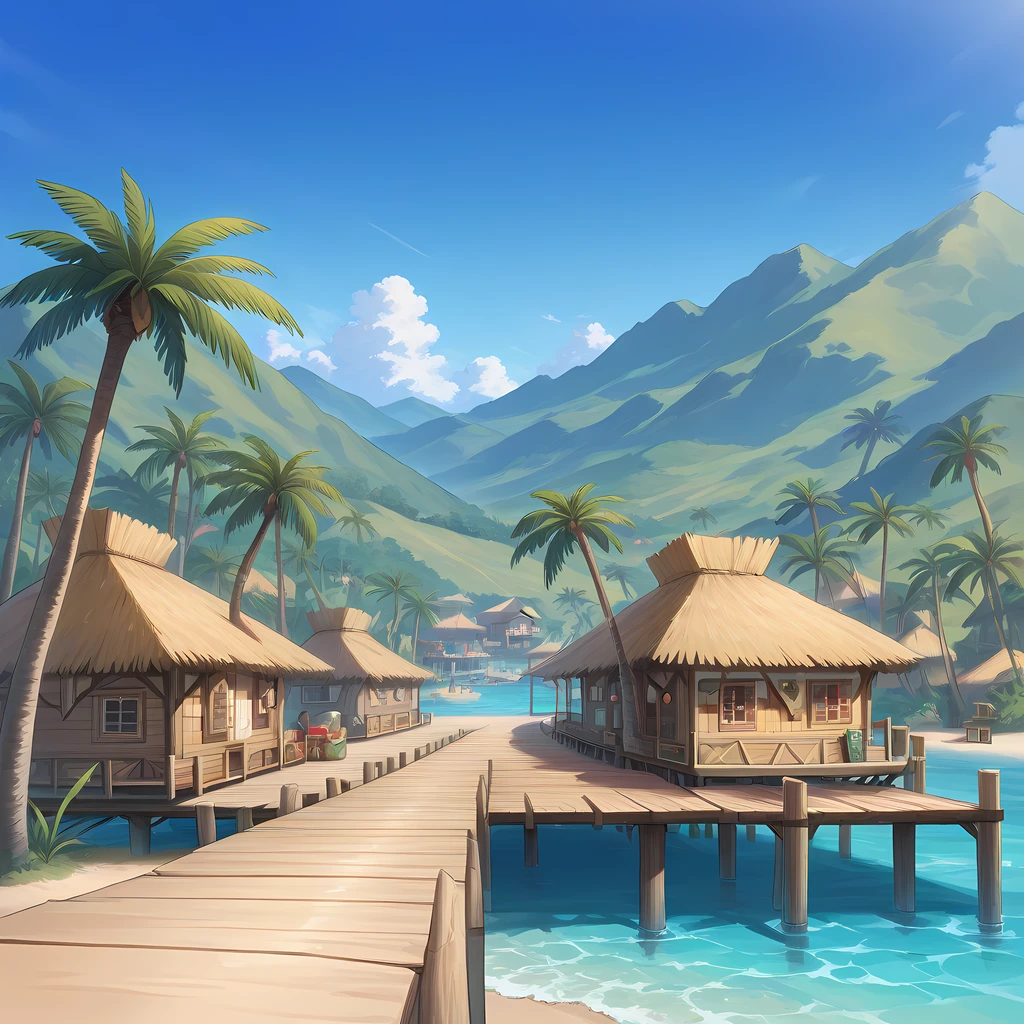 Stable Diffusion image: outdoors, sky - by Navedaxu