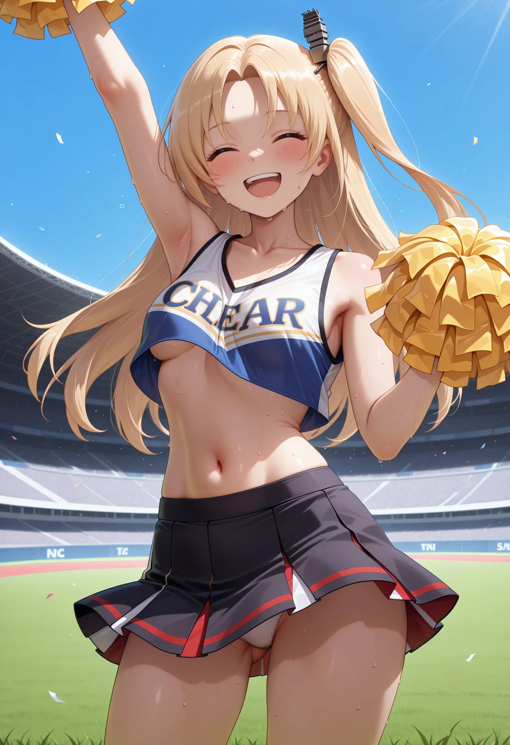 Stable Diffusion image: 1girl, solo - by Misaki_Akeno