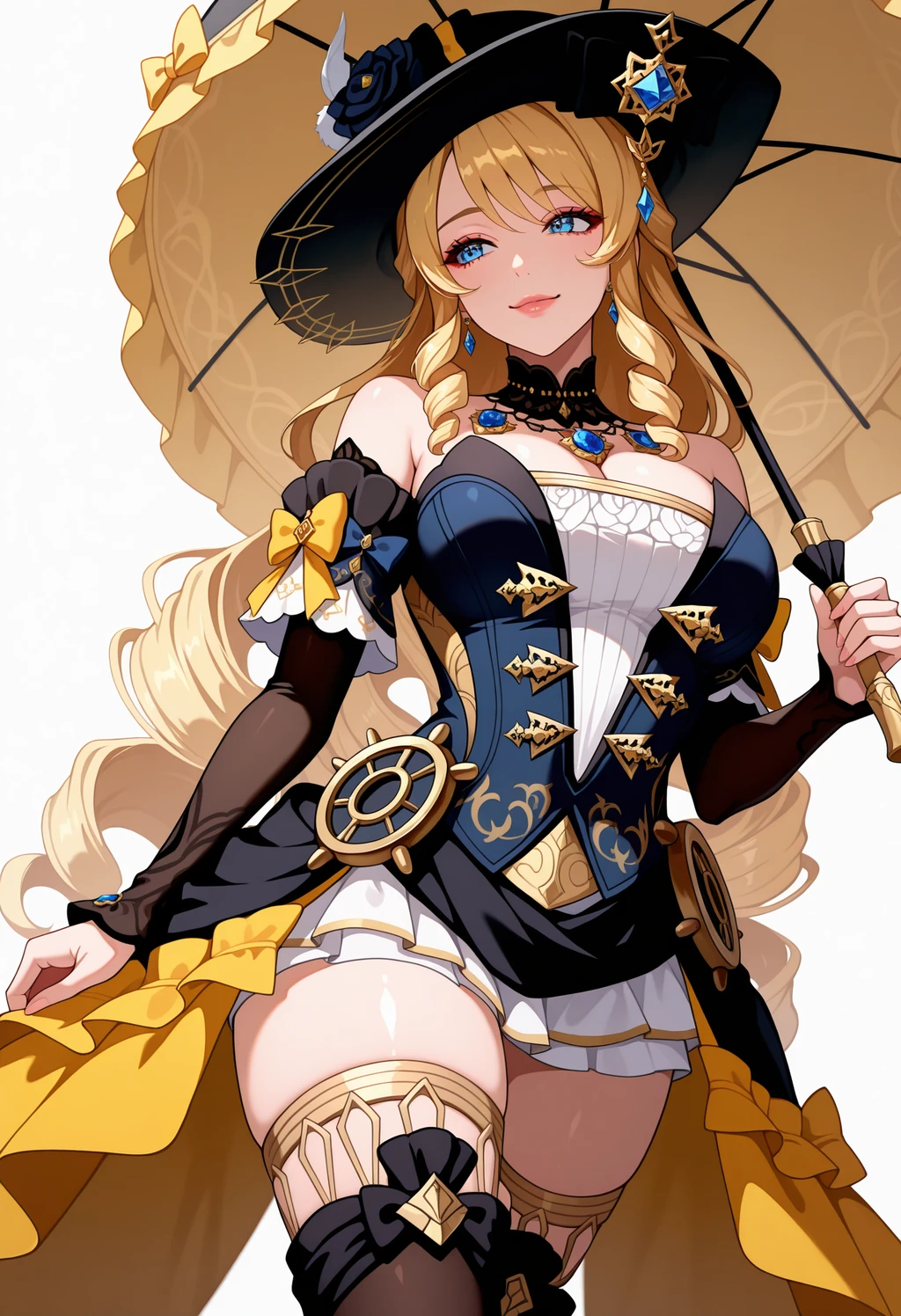 Navia - Genshin Impact - by RandeiTheWitch