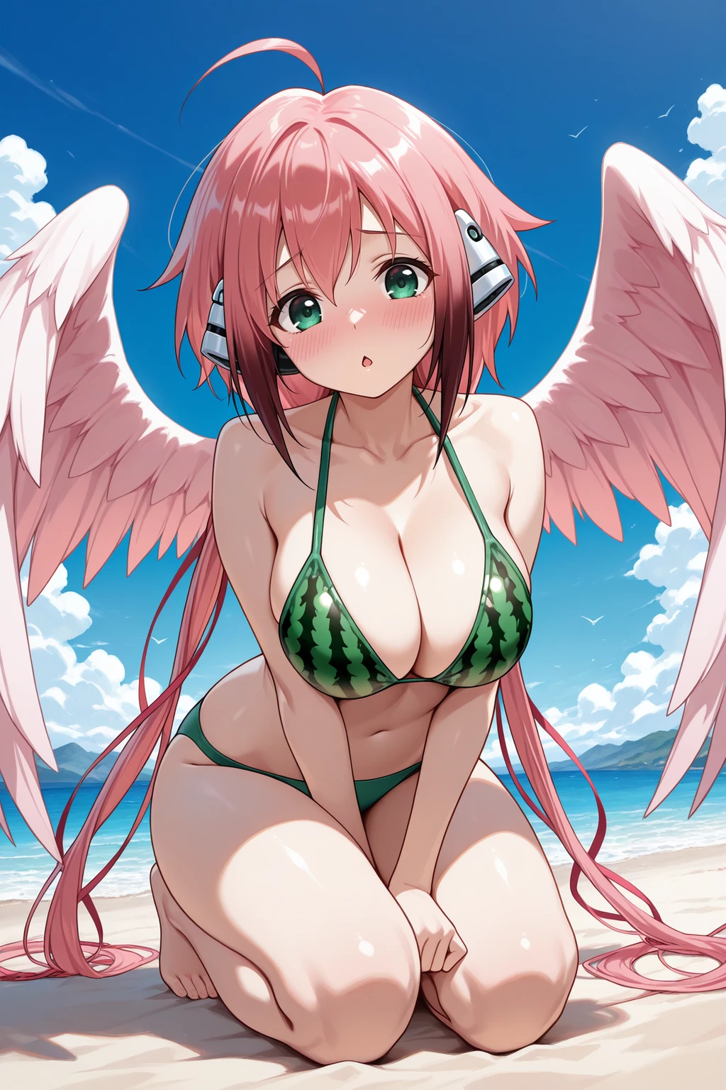 Stable Diffusion image: 1girl, solo - by novowels