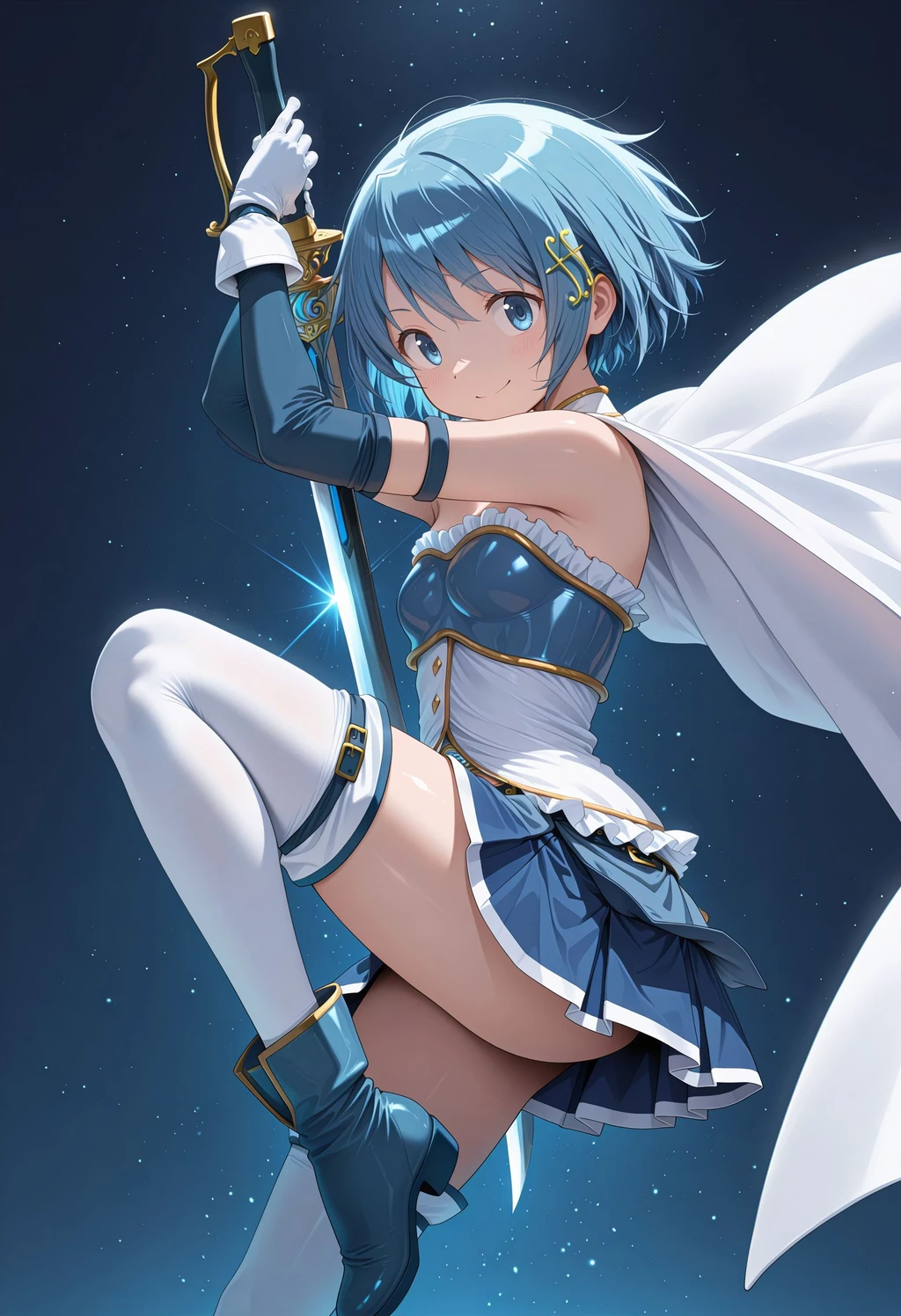 Miki Sayaka (Puella Magi Madoka Magica) (IllustriousXL) - by Misaki_Akeno