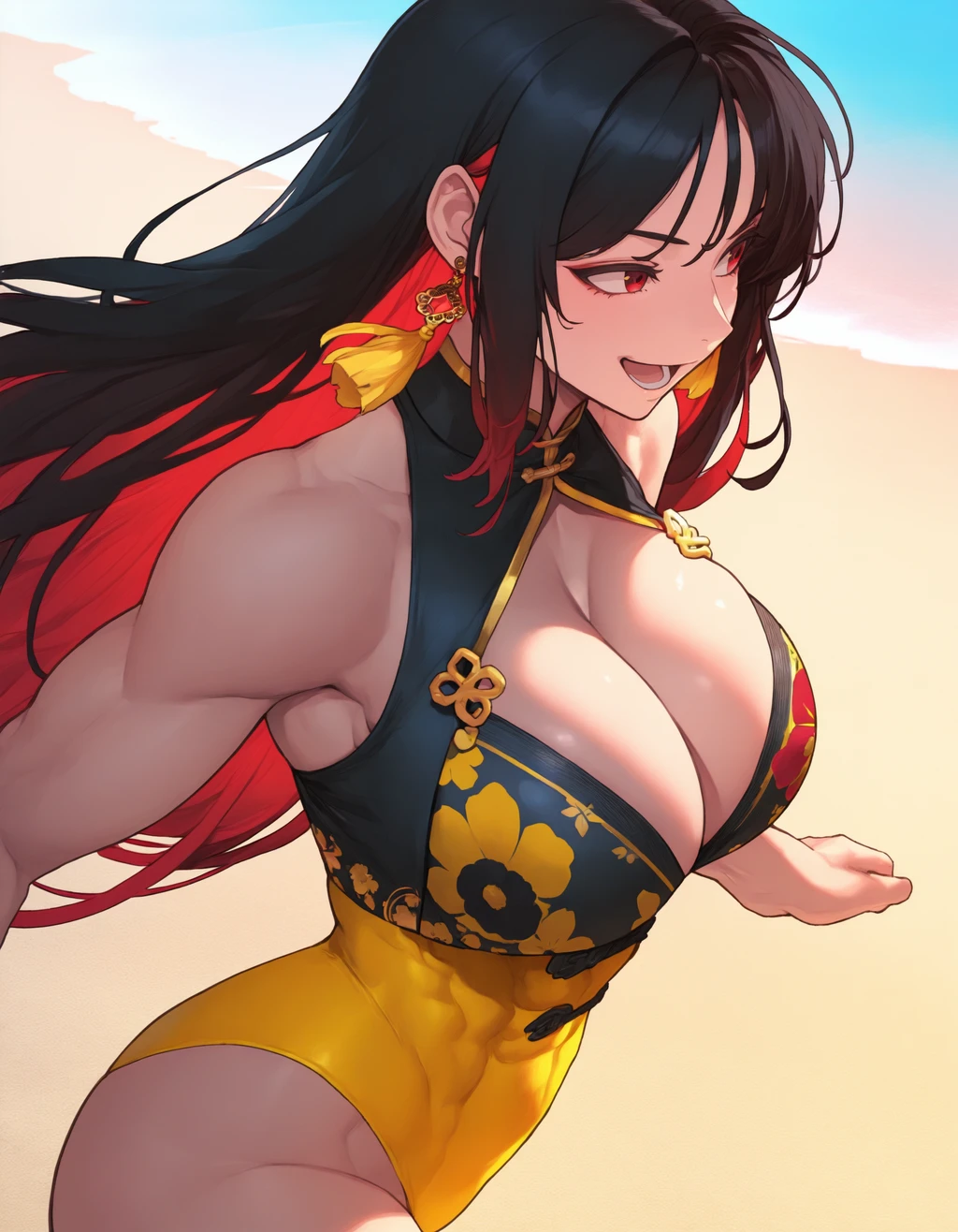 Stable Diffusion image: 1girl, solo - by ComradeAnanas