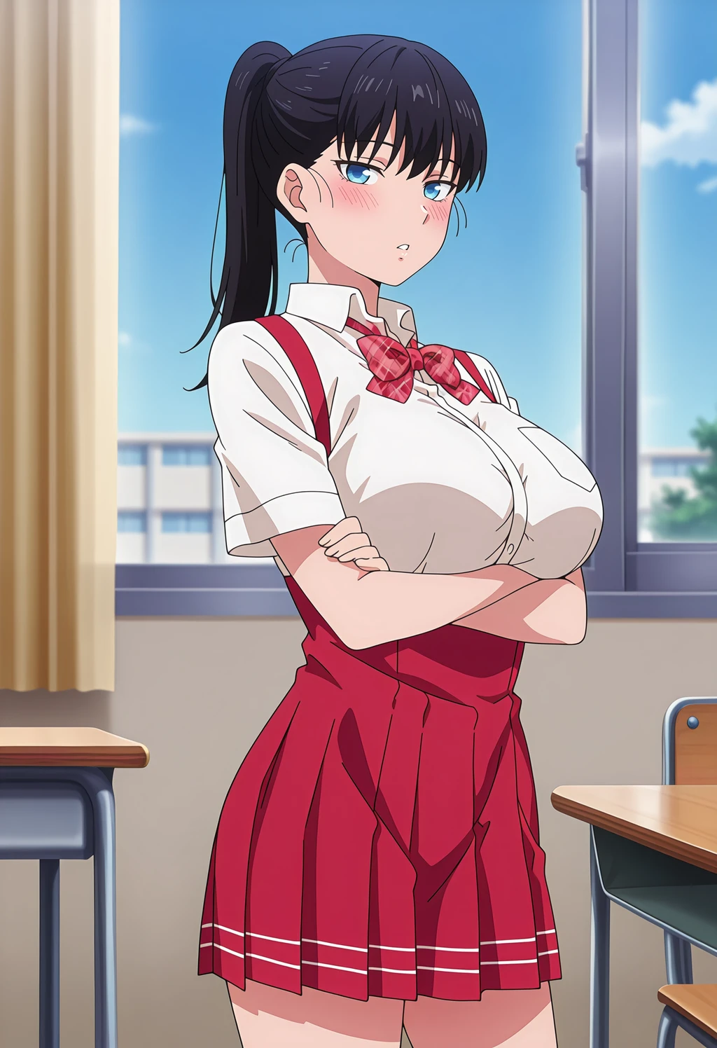 Toudou Akira | Illustrious | Shuumatsu no Harem - by LittleJelly