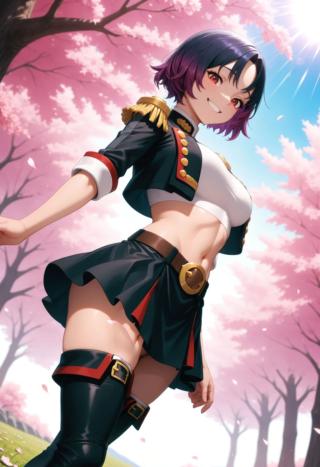 Ezo Yakumo (Mato Seihei no Slave) (IllustriousXL) - by Misaki_Akeno