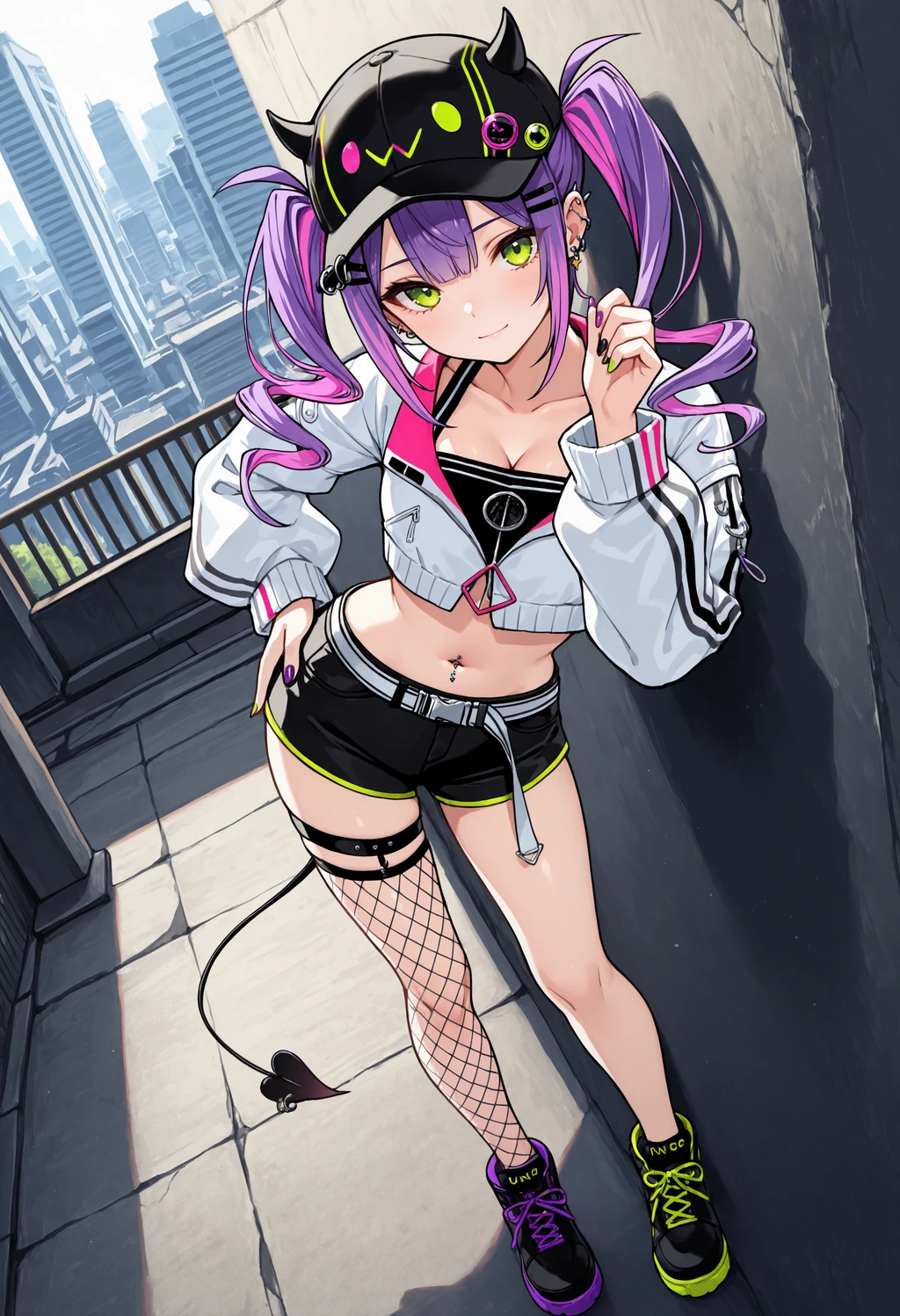 Tokoyami Towa 7 outfits [Illustrious/NoobAI] - by holostrawberry