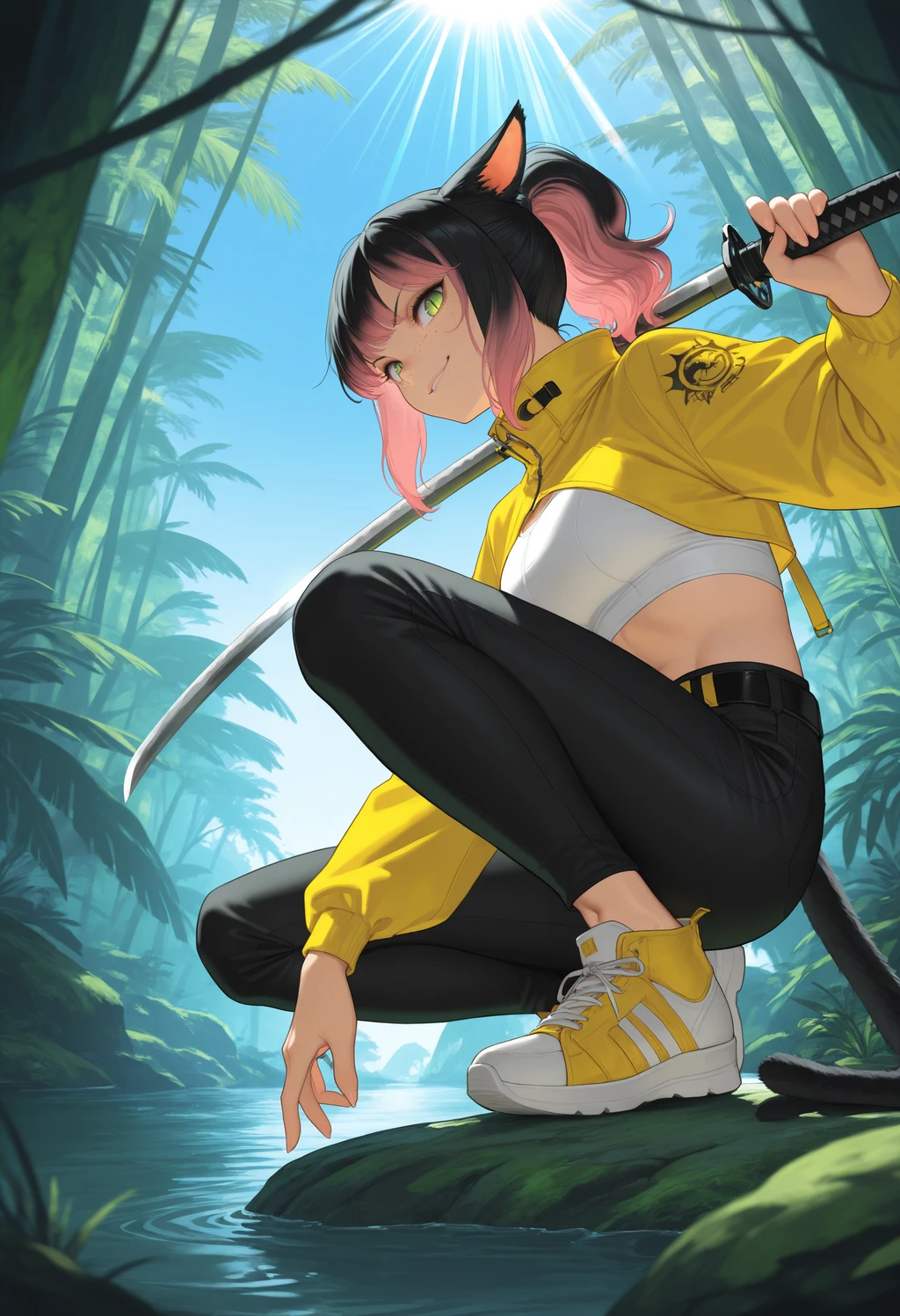 Clam-chan (Miqo'te) [NoobAI Eps/Illustrious] - by Clam