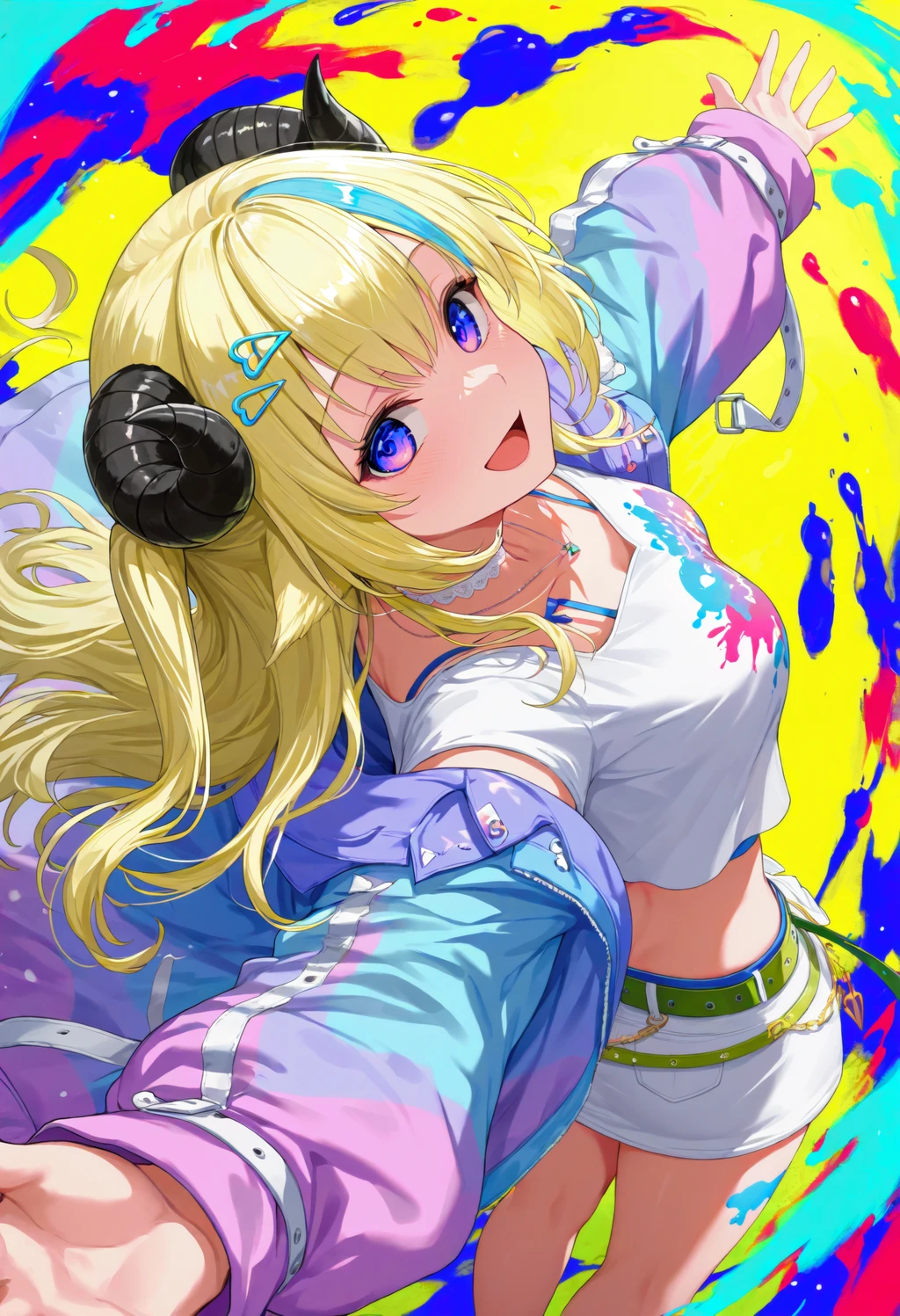 Stable Diffusion image: 1girl, solo - by Garbo