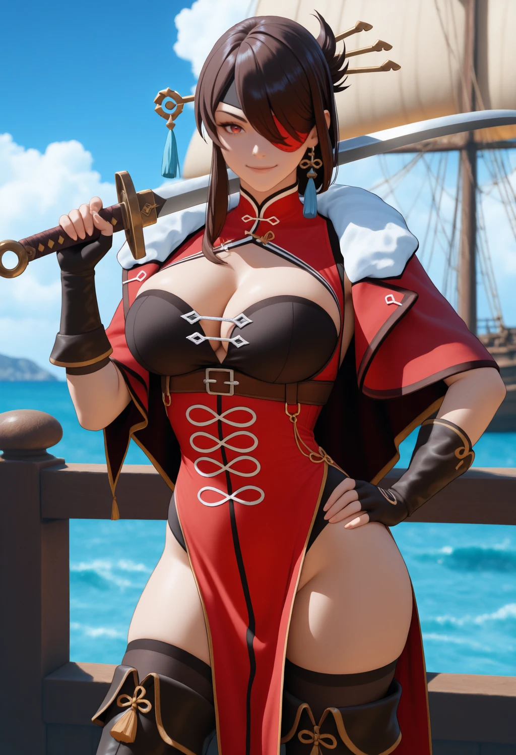 [NoobAI-XL EPS v1.1] Beidou | Genshin Impact - by justTNP