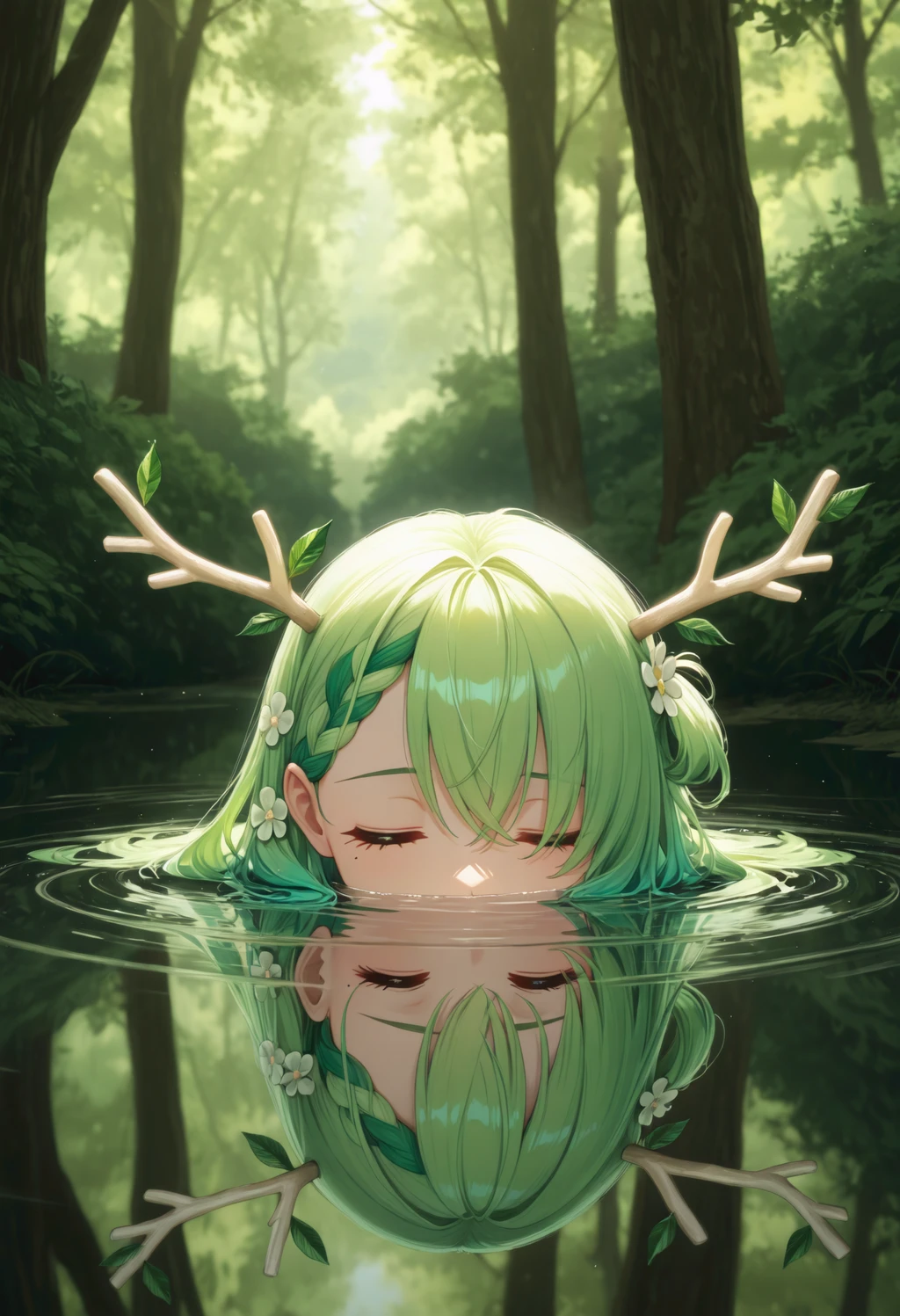 Stable Diffusion image: 1girl, solo - by Garbo