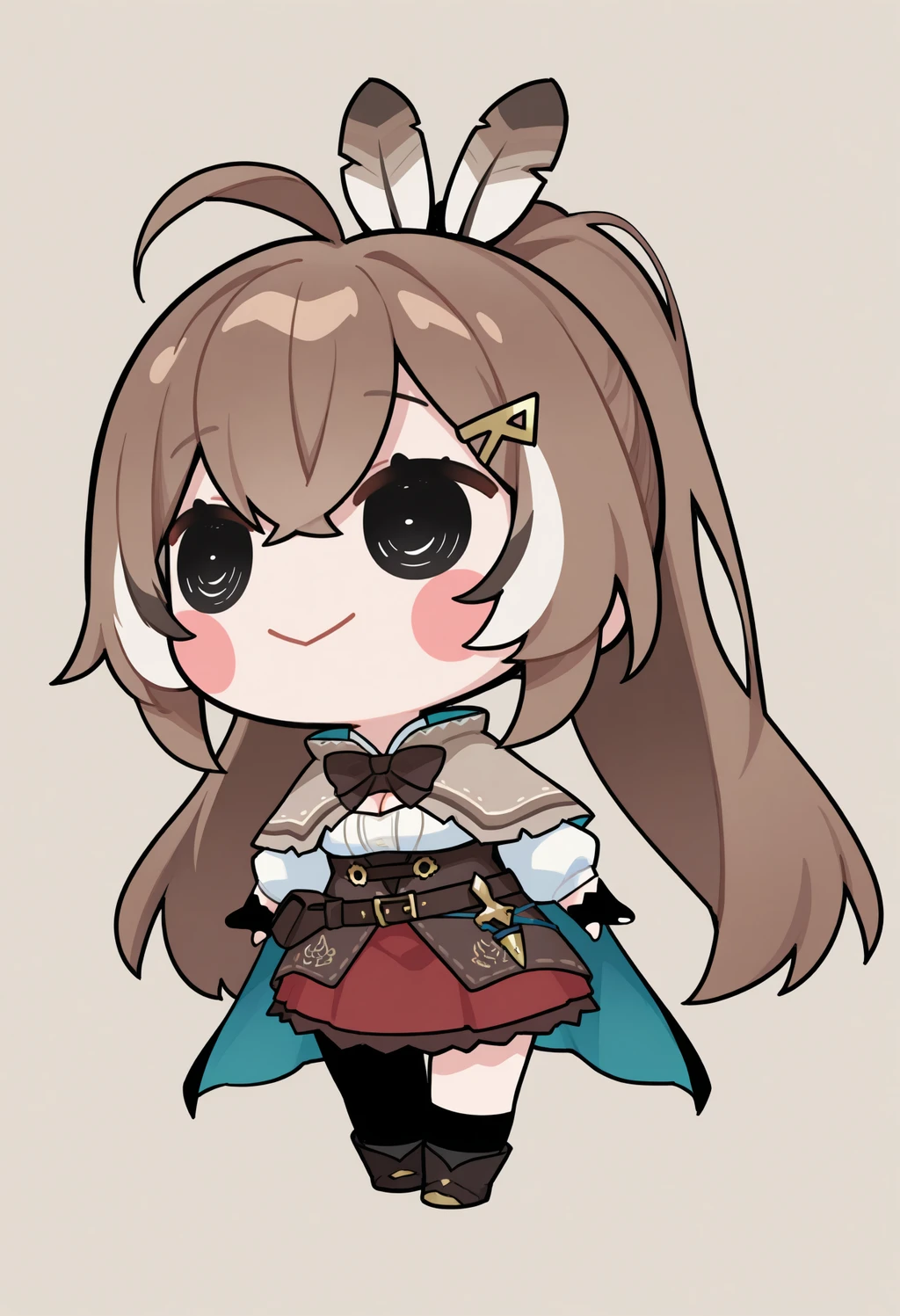 Stable Diffusion image: 1girl, solo - by ChameleonAI