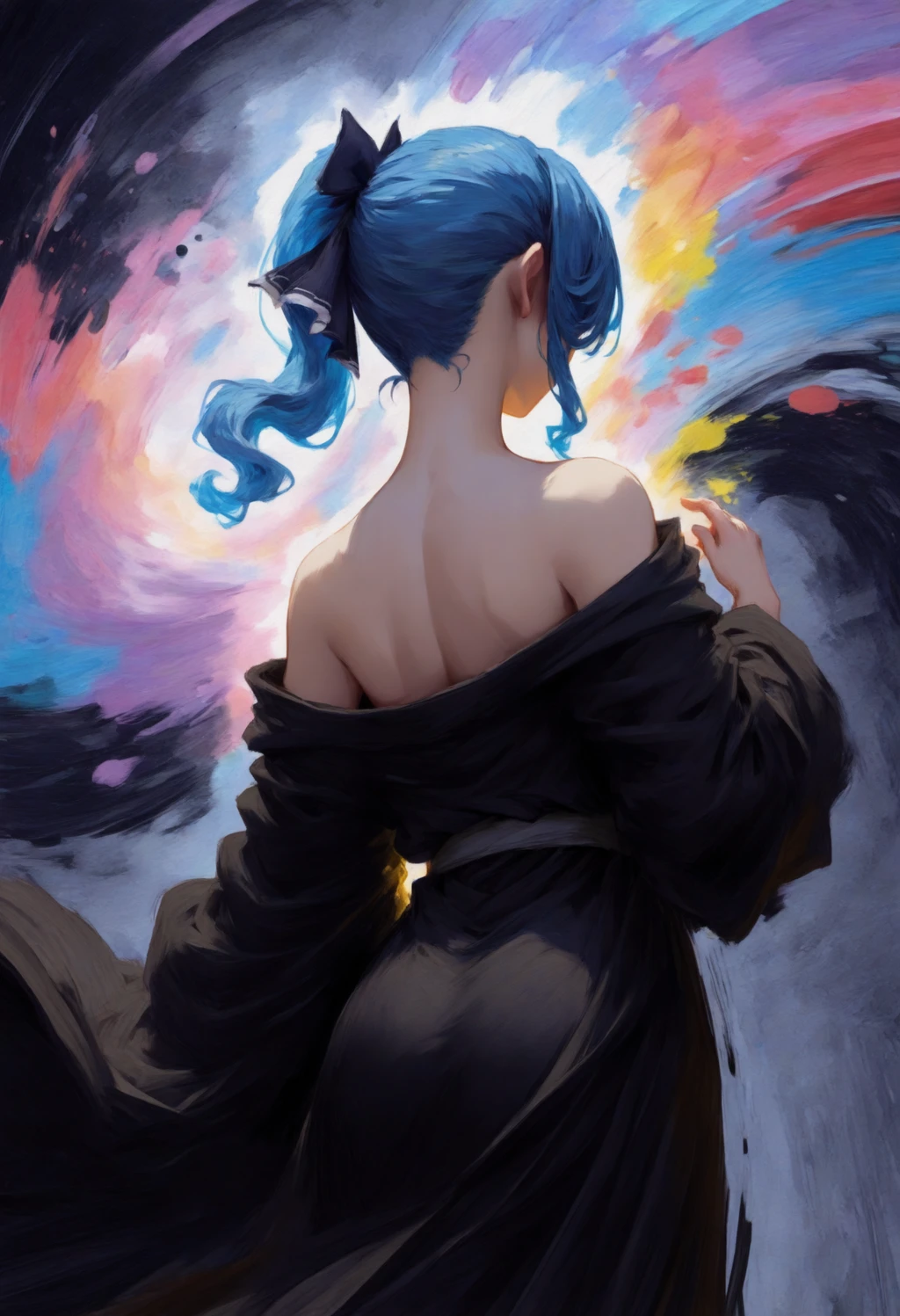 Stable Diffusion image: 1girl, solo - by ChameleonAI