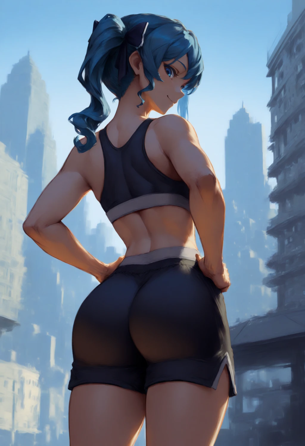 Stable Diffusion image: 1girl, solo - by ChameleonAI