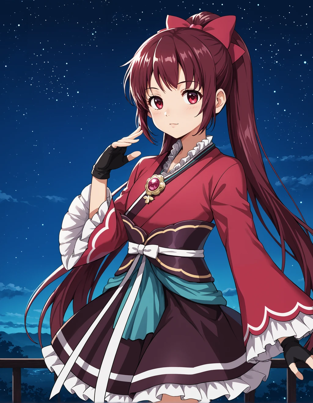 Amane Tsukasa (Magia Record: Puella Magi Madoka Magica Side Story) | 天音月咲 - by Quebick