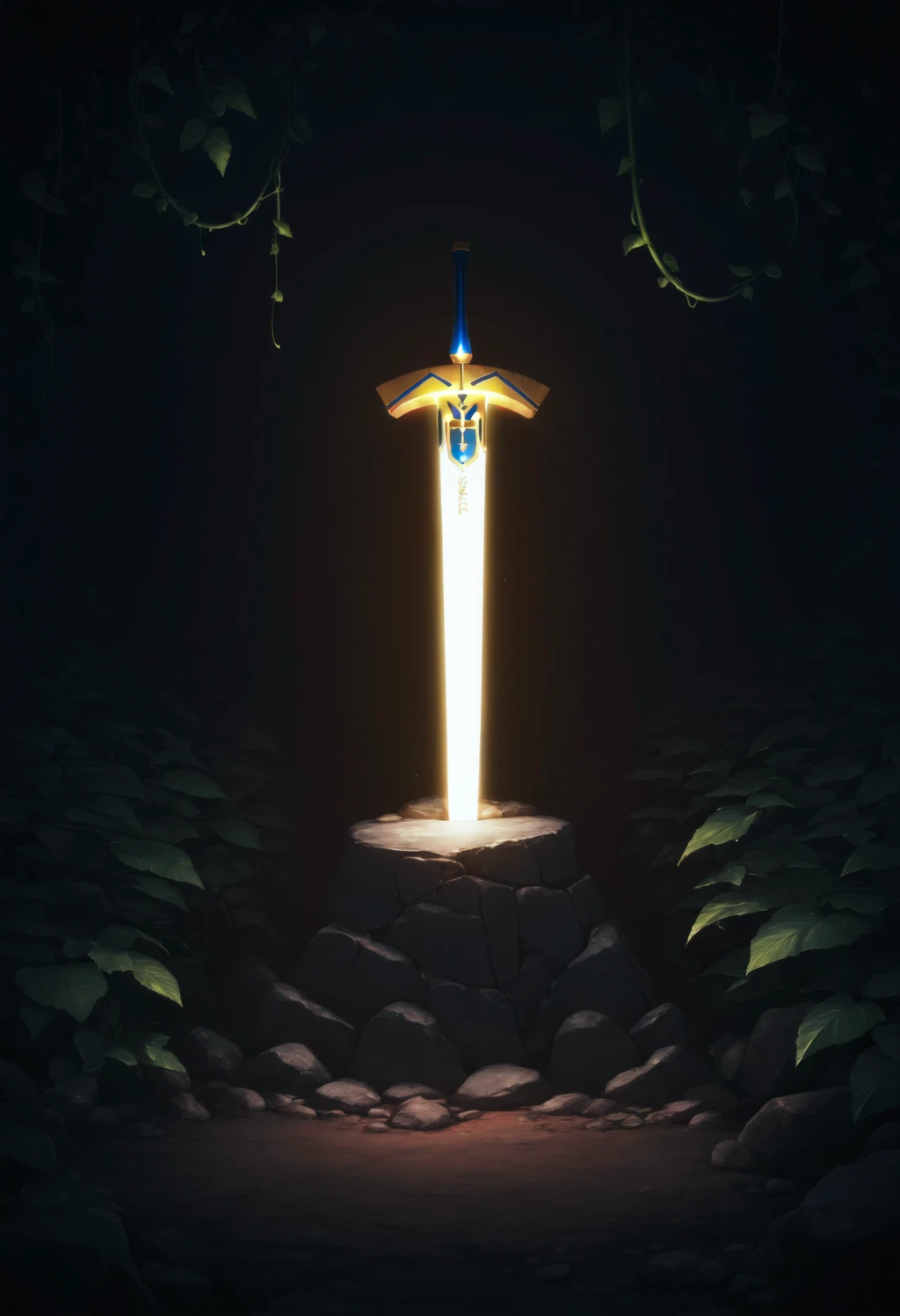 Stable Diffusion image: fantasy, glowing - by Garbo