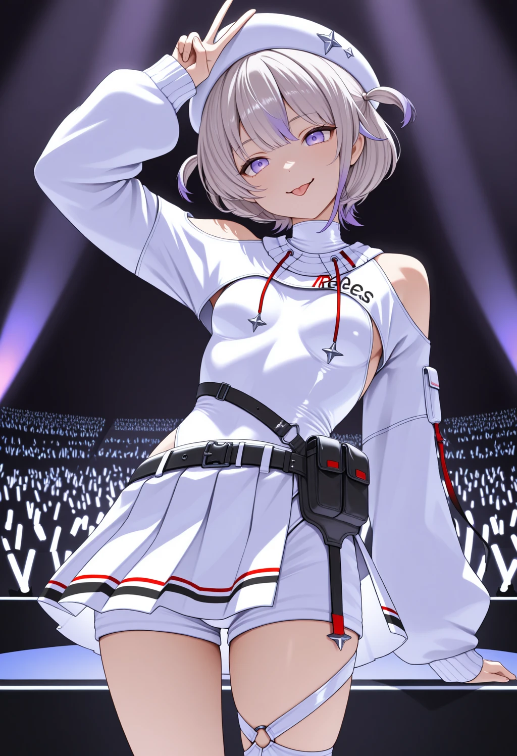 Stable Diffusion image: 1girl, solo - by ChameleonAI