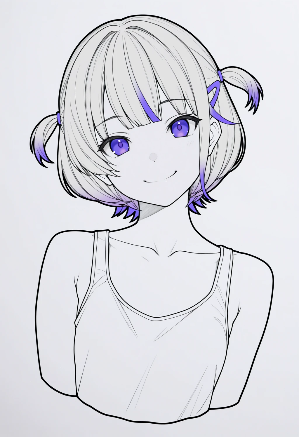 Stable Diffusion image: 1girl, solo - by ChameleonAI