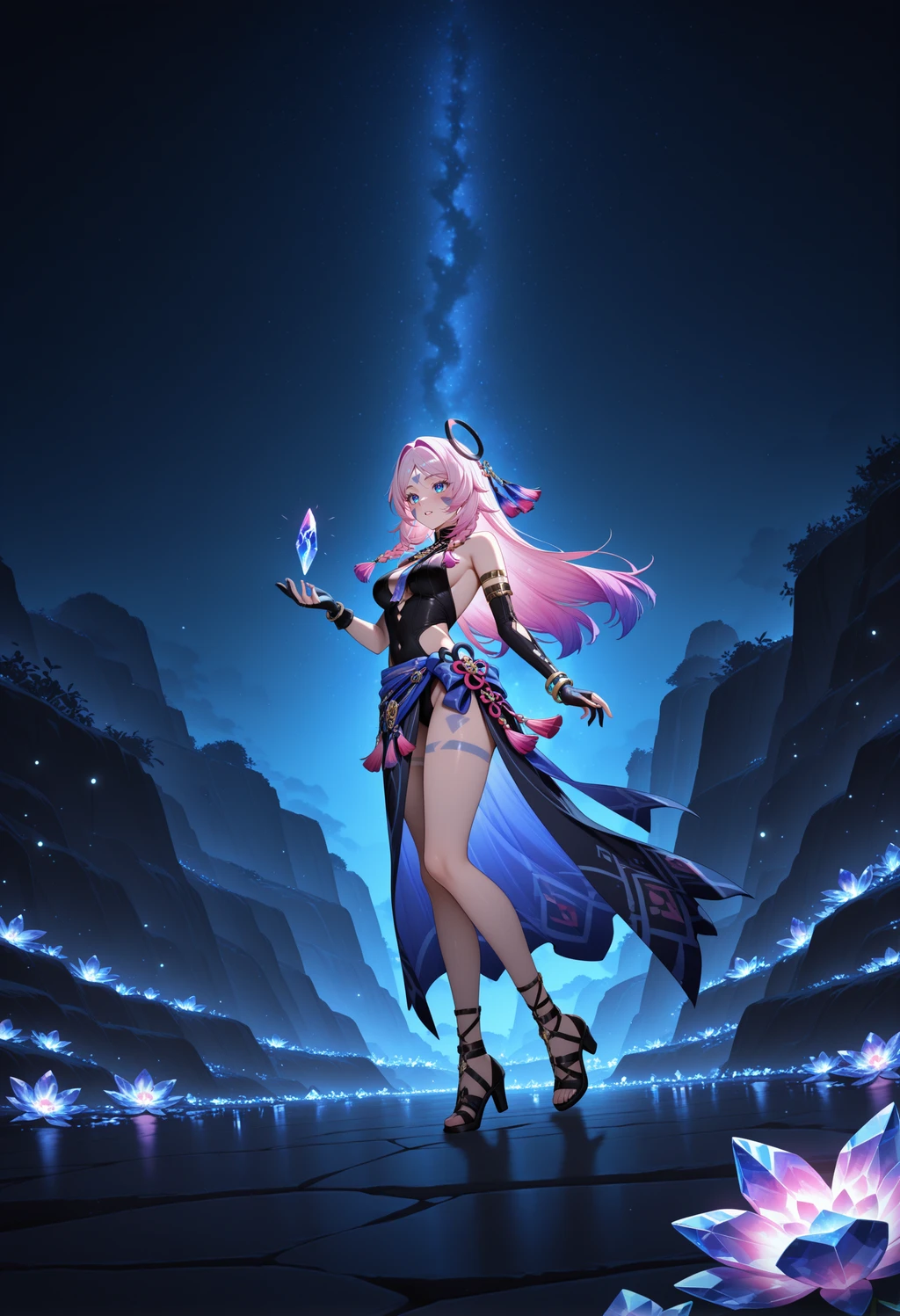 Stable Diffusion image: 1girl, solo - by FallenIncursio