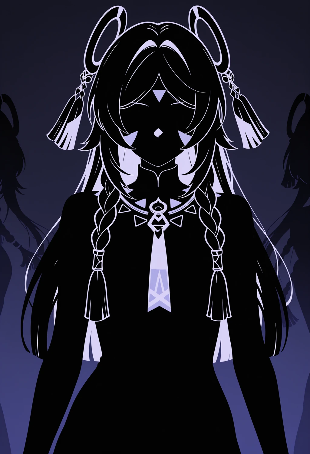 Stable Diffusion image: 1girl, solo - by FallenIncursio