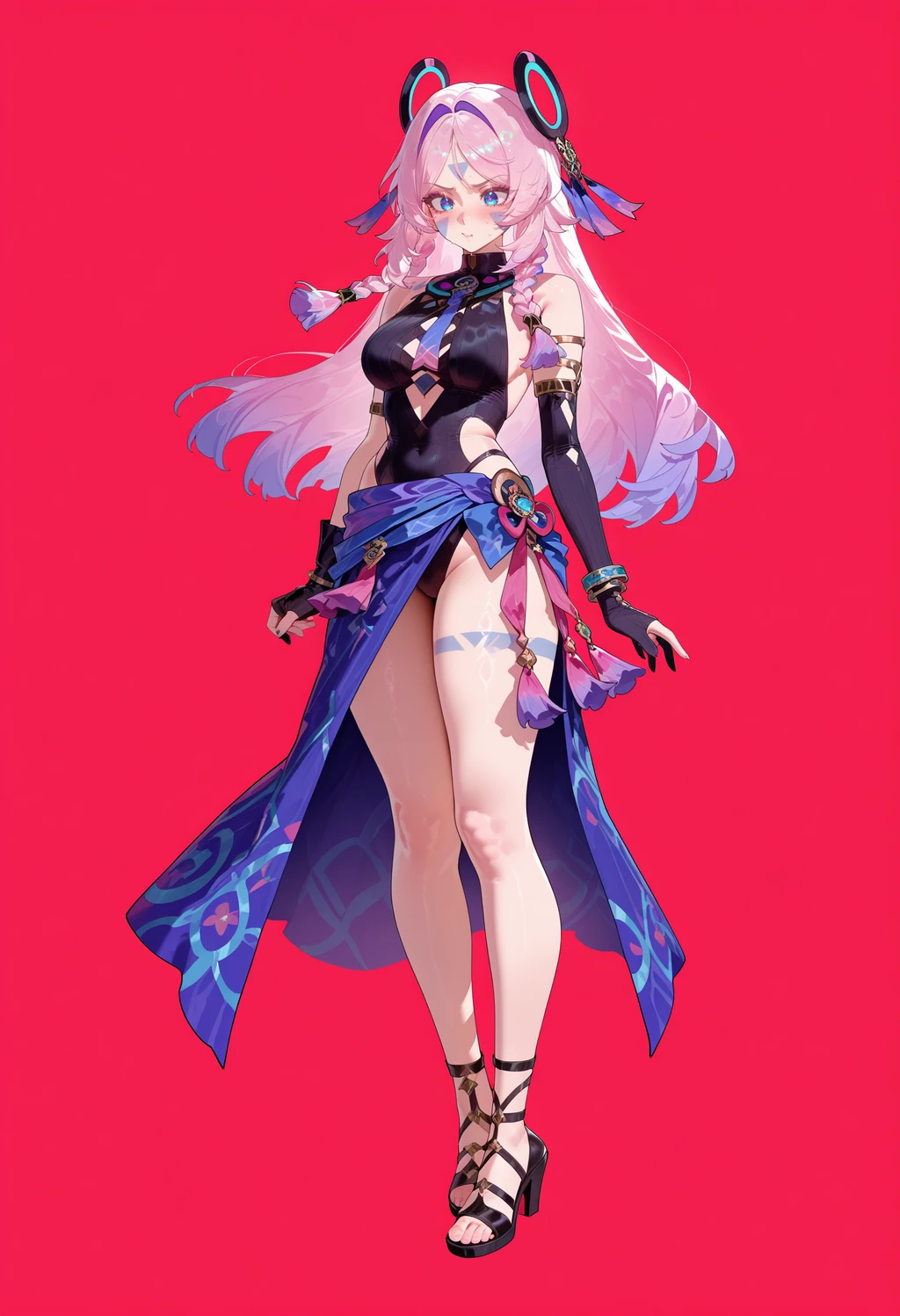 Stable Diffusion image: 1girl, solo - by FallenIncursio