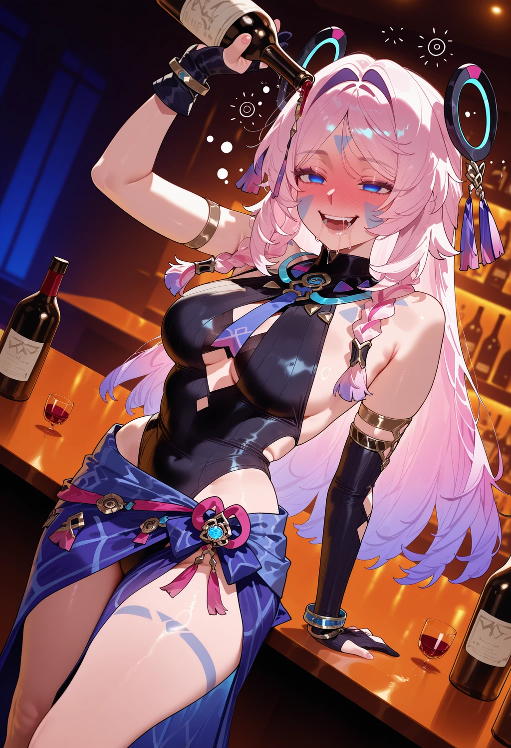 Stable Diffusion image: 1girl, solo - by FallenIncursio