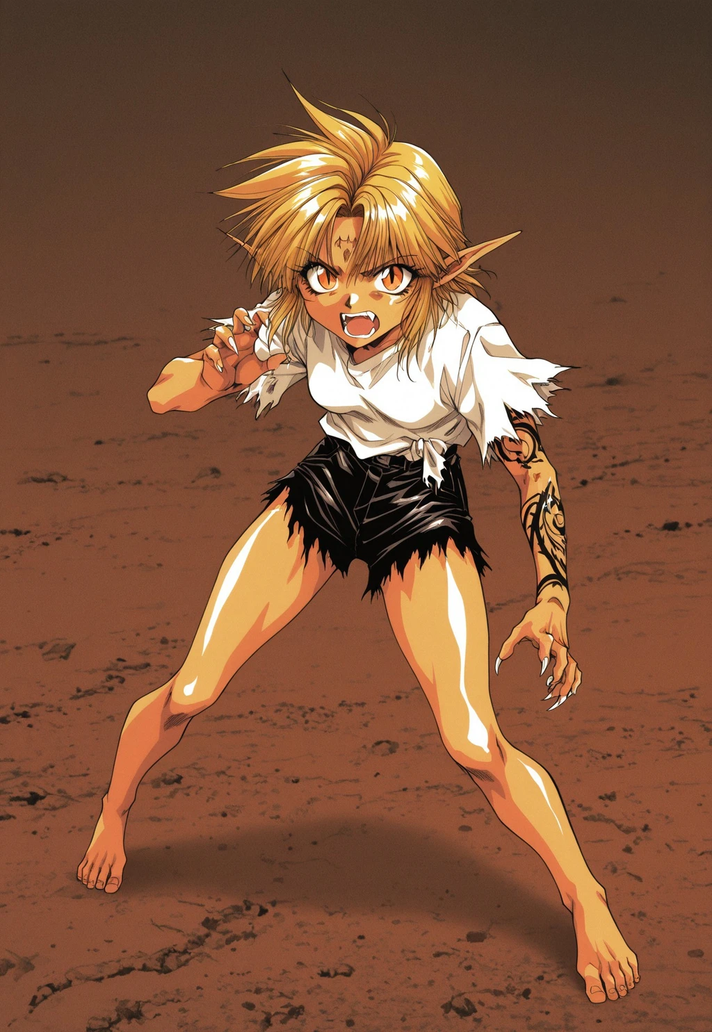 Kazuya Minekura - Art Style - by Xeranah