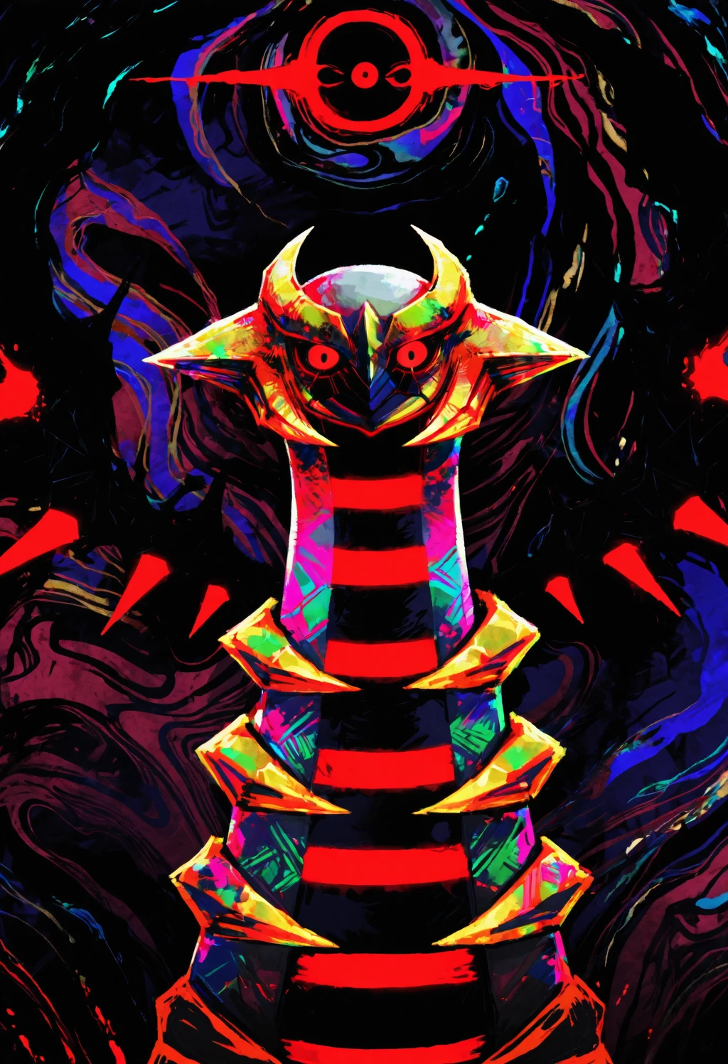 Stable Diffusion image: solo, looking at viewer - by Garbo