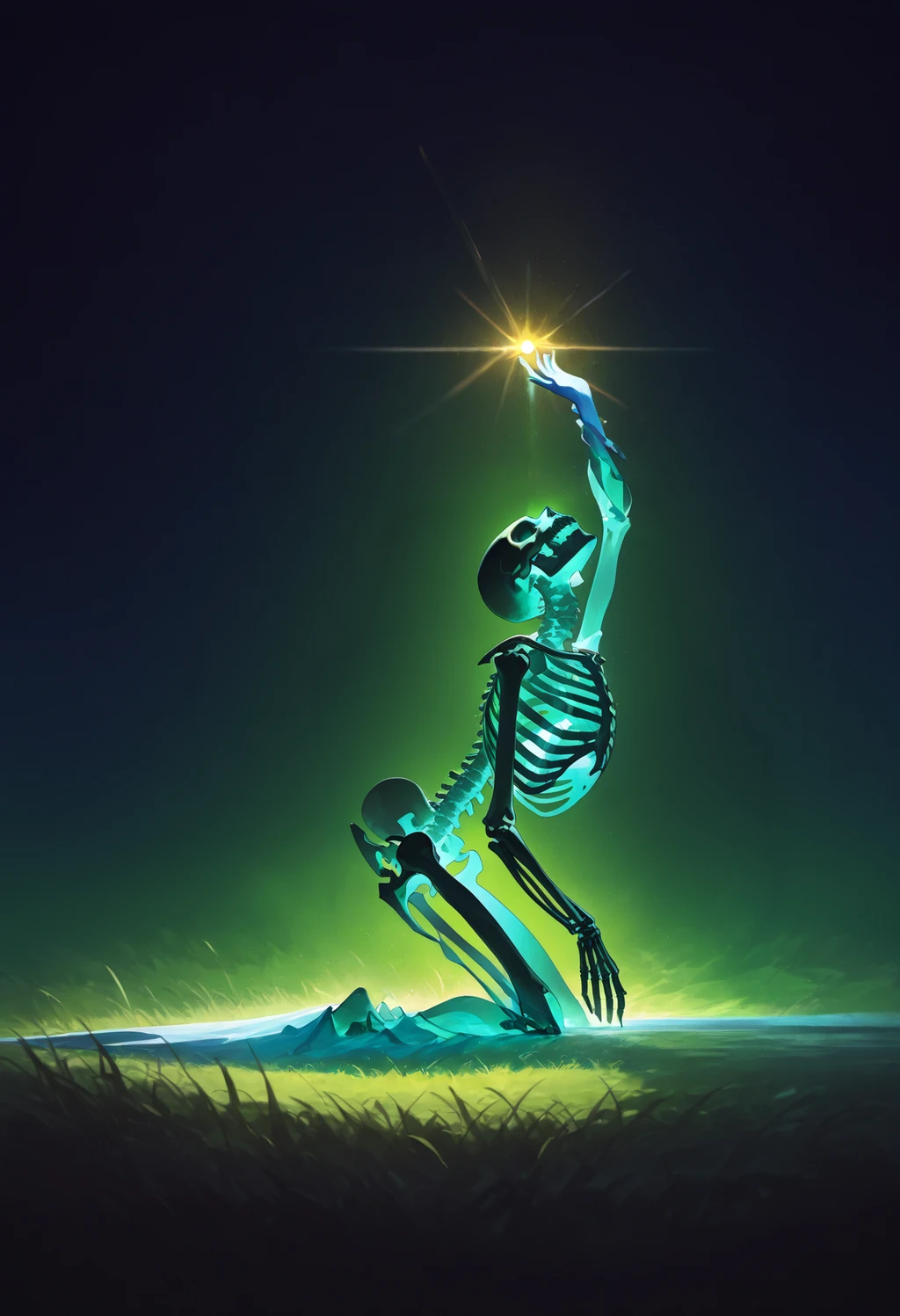 Stable Diffusion image: outdoors, arm up - by NorthSpirit