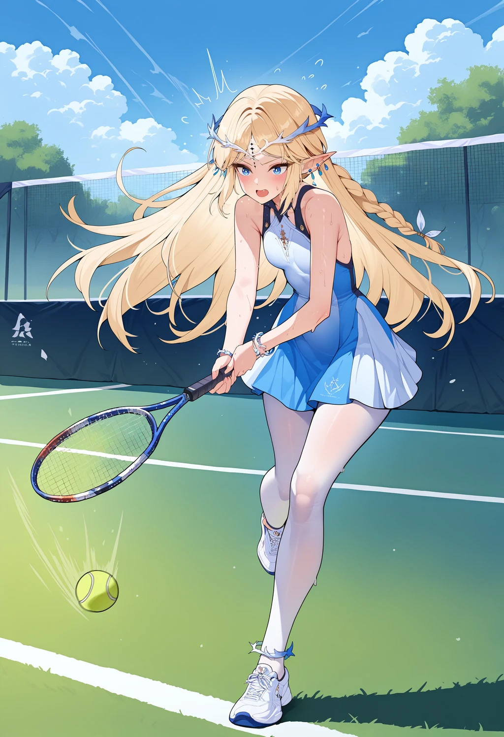 Stable Diffusion image: 1girl, solo - by FallenIncursio