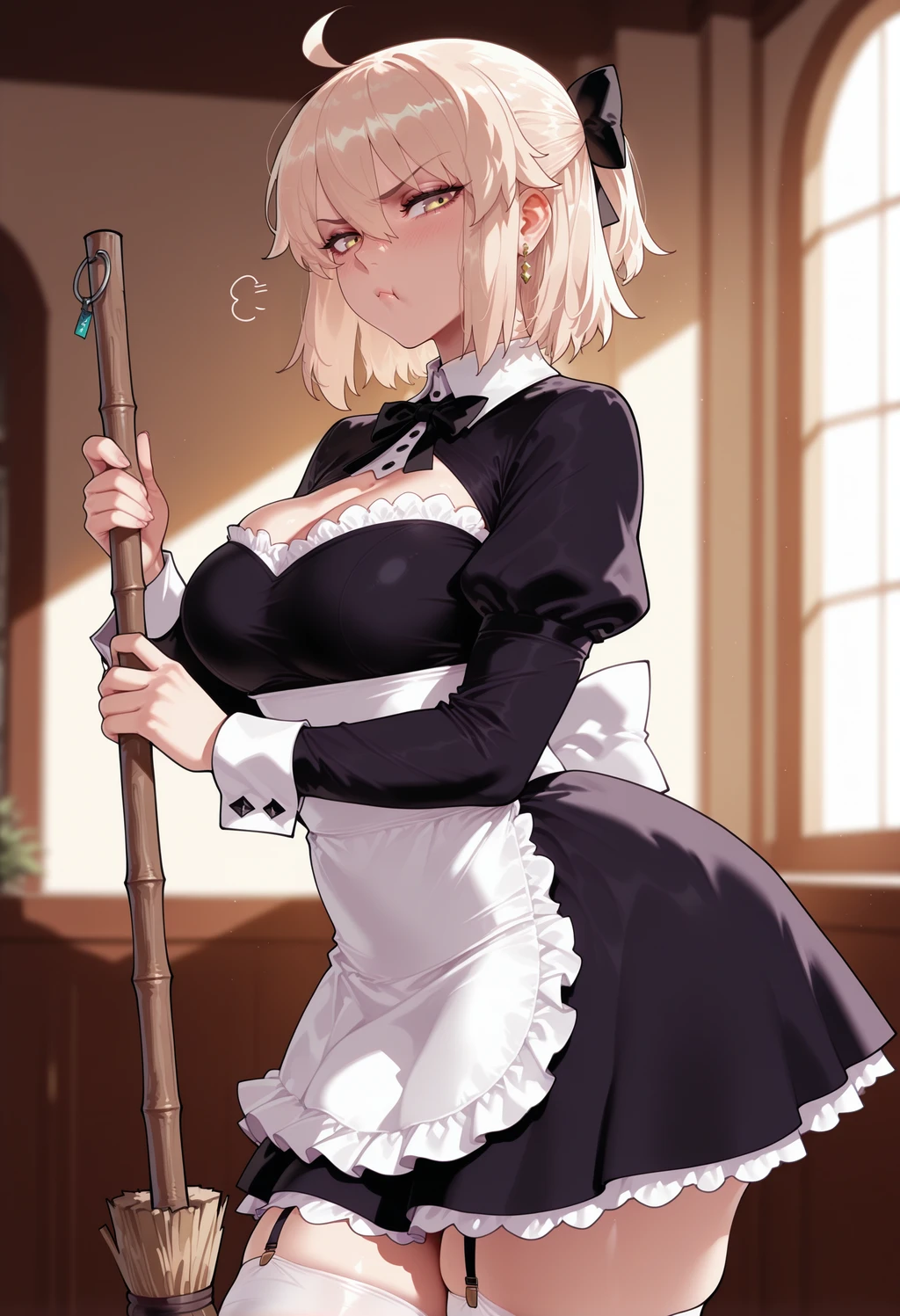 Stable Diffusion image: 1girl, solo - by FallenIncursio