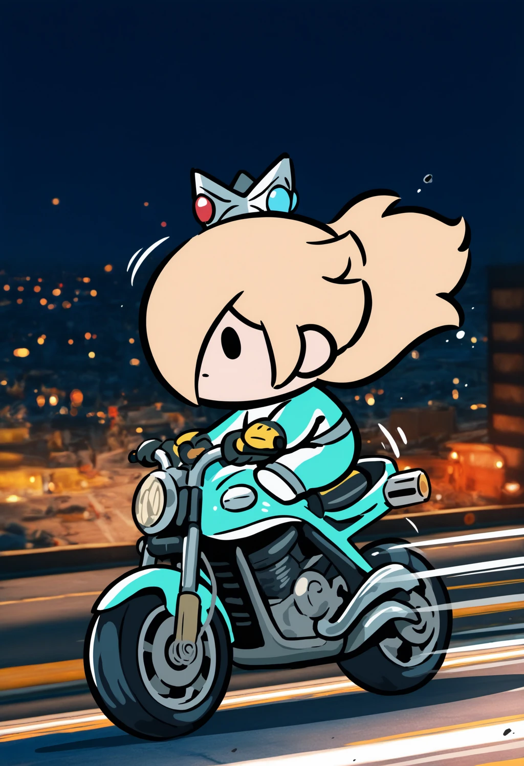 Stable Diffusion image: 1girl, solo - by FallenIncursio