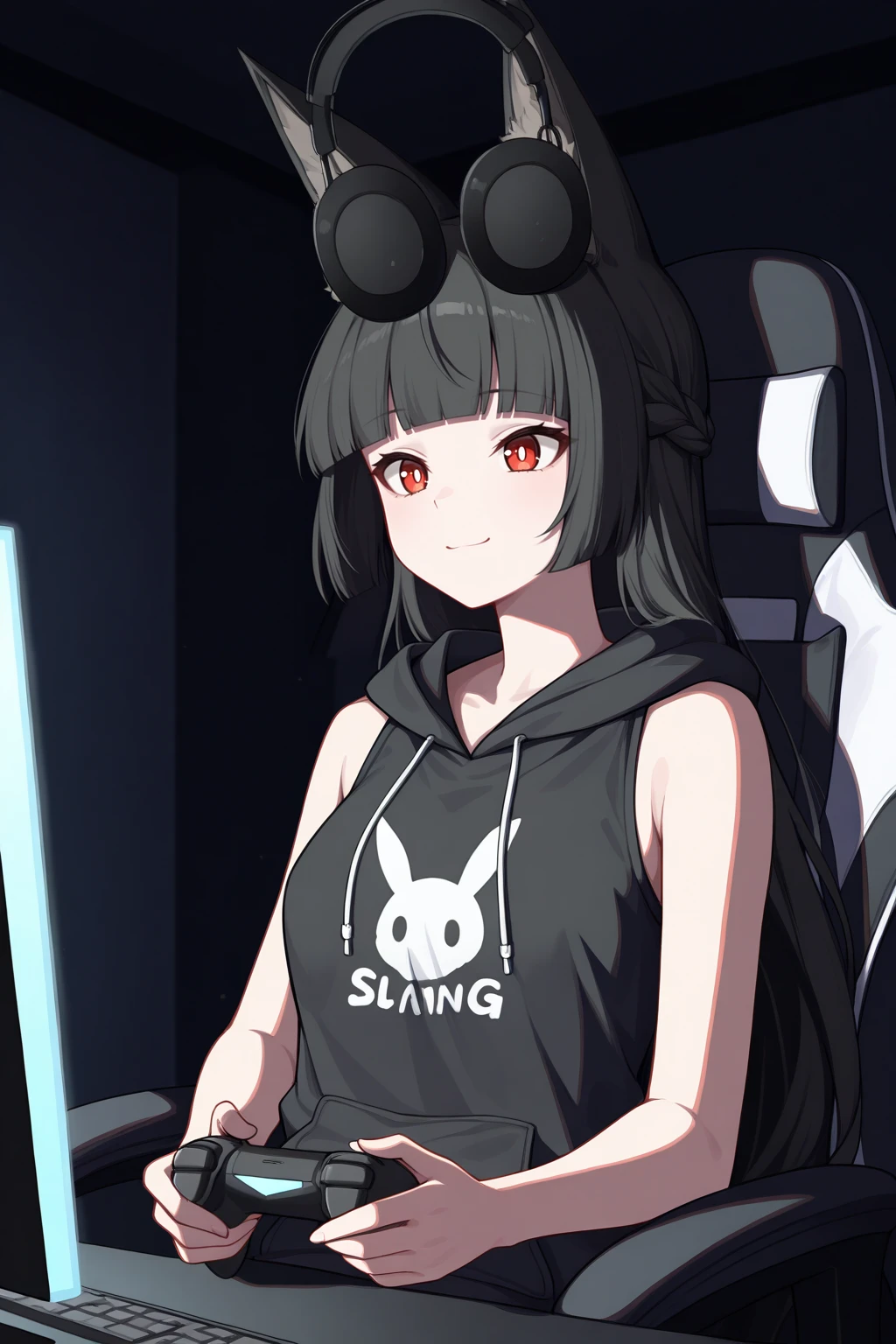 Stable Diffusion image: 1girl, solo - by Hoseki