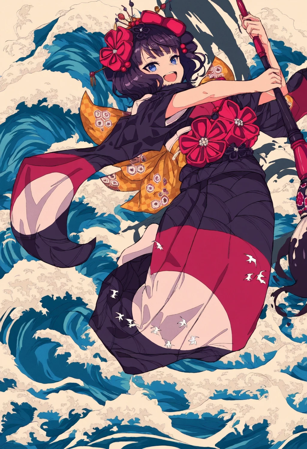 Stable Diffusion image: 1girl, solo - by Garbo