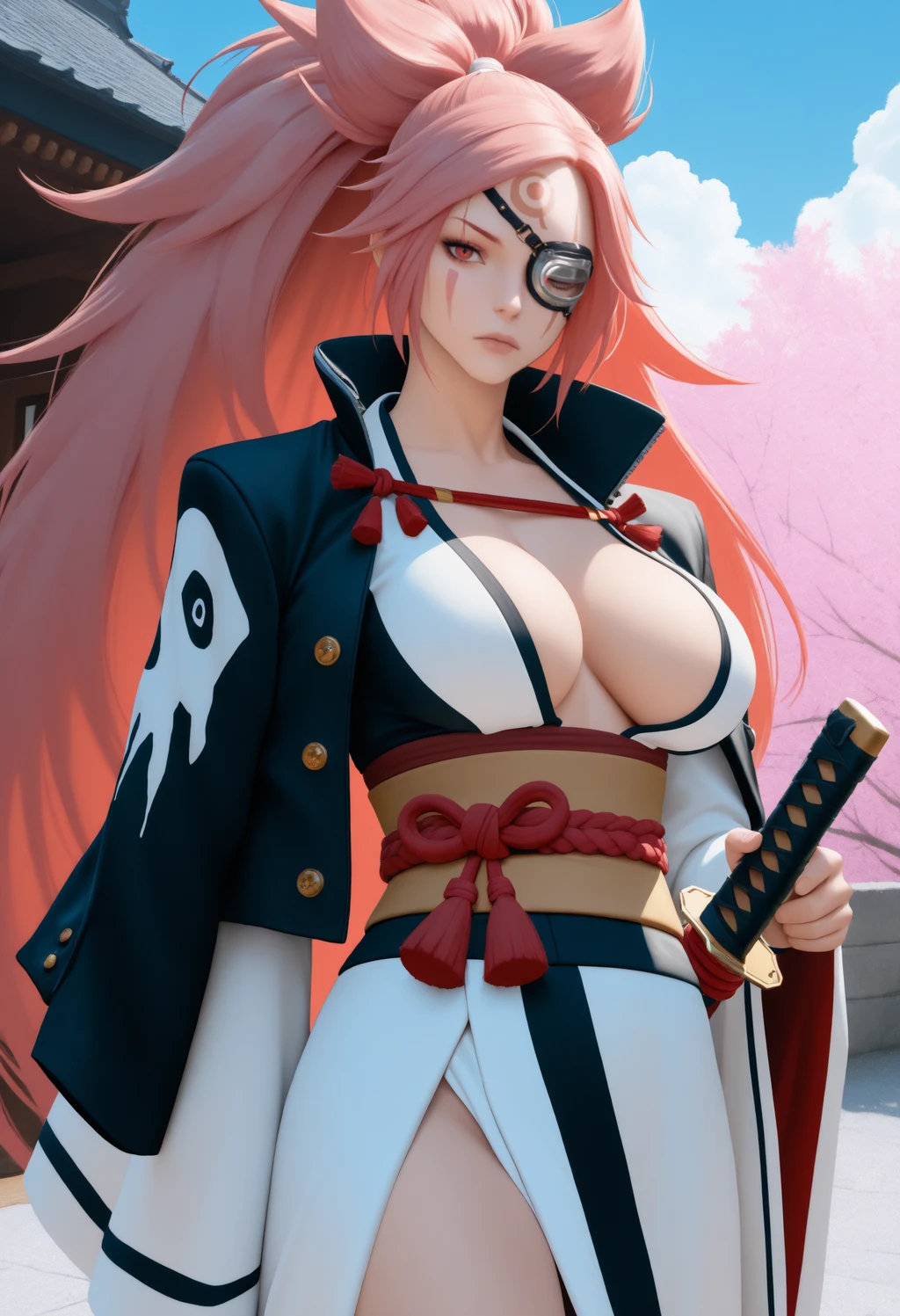 [NoobAI-XL EPS v1.1] Baiken | Guilty Gear -Strive- - by justTNP