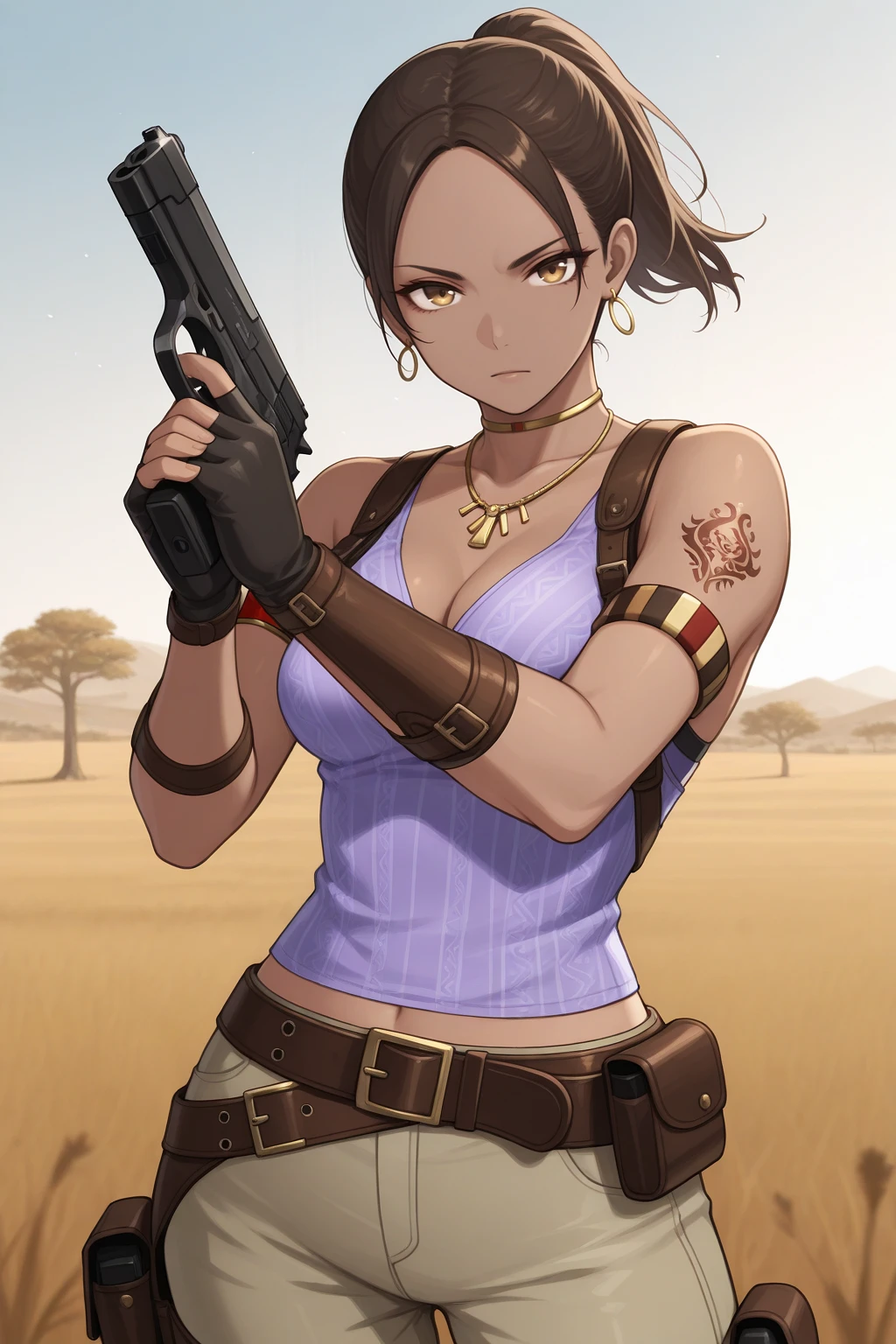 Sheva Alomar シェバ・アローマ | Resident Evil | 3 Outfits [IllustriousXL] - by Hoseki