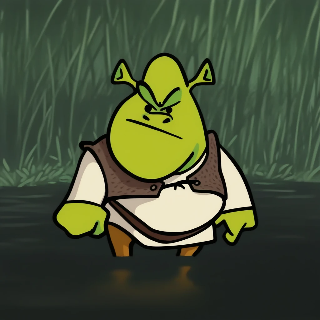 Stable Diffusion image: solo, looking at viewer - by FallenIncursio