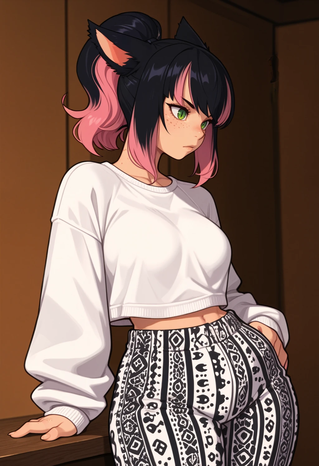 Stable Diffusion image: 1girl, solo - by Clam