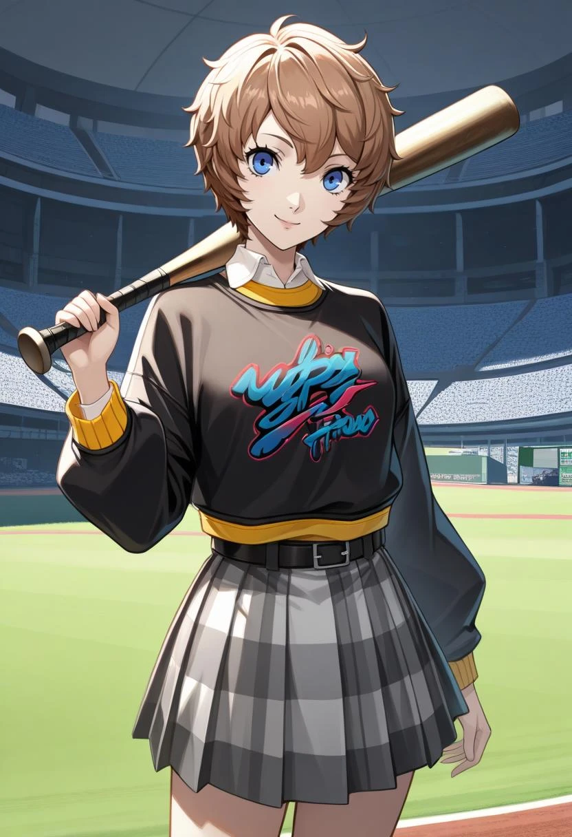 Motoha Arai - Persona 5: The Phantom X (新井素羽、ペルソナ5X) - by zetsubousensei_