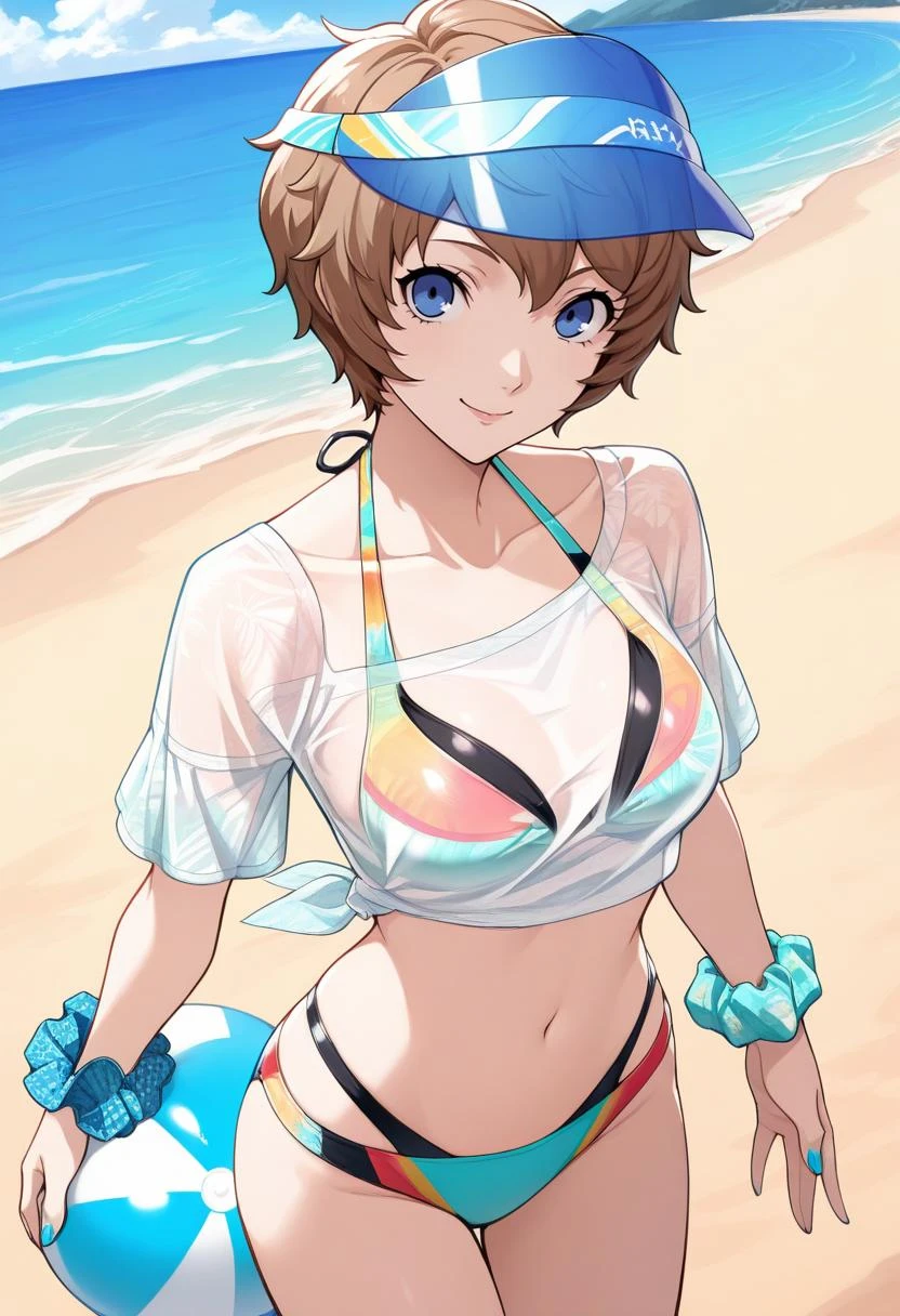 Stable Diffusion image: 1girl, solo - by zetsubousensei_